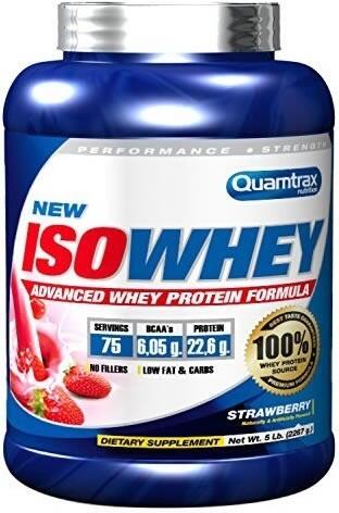 ISO Whey - 2,23 kg Quamtrax waniliowo-cynamonowy
