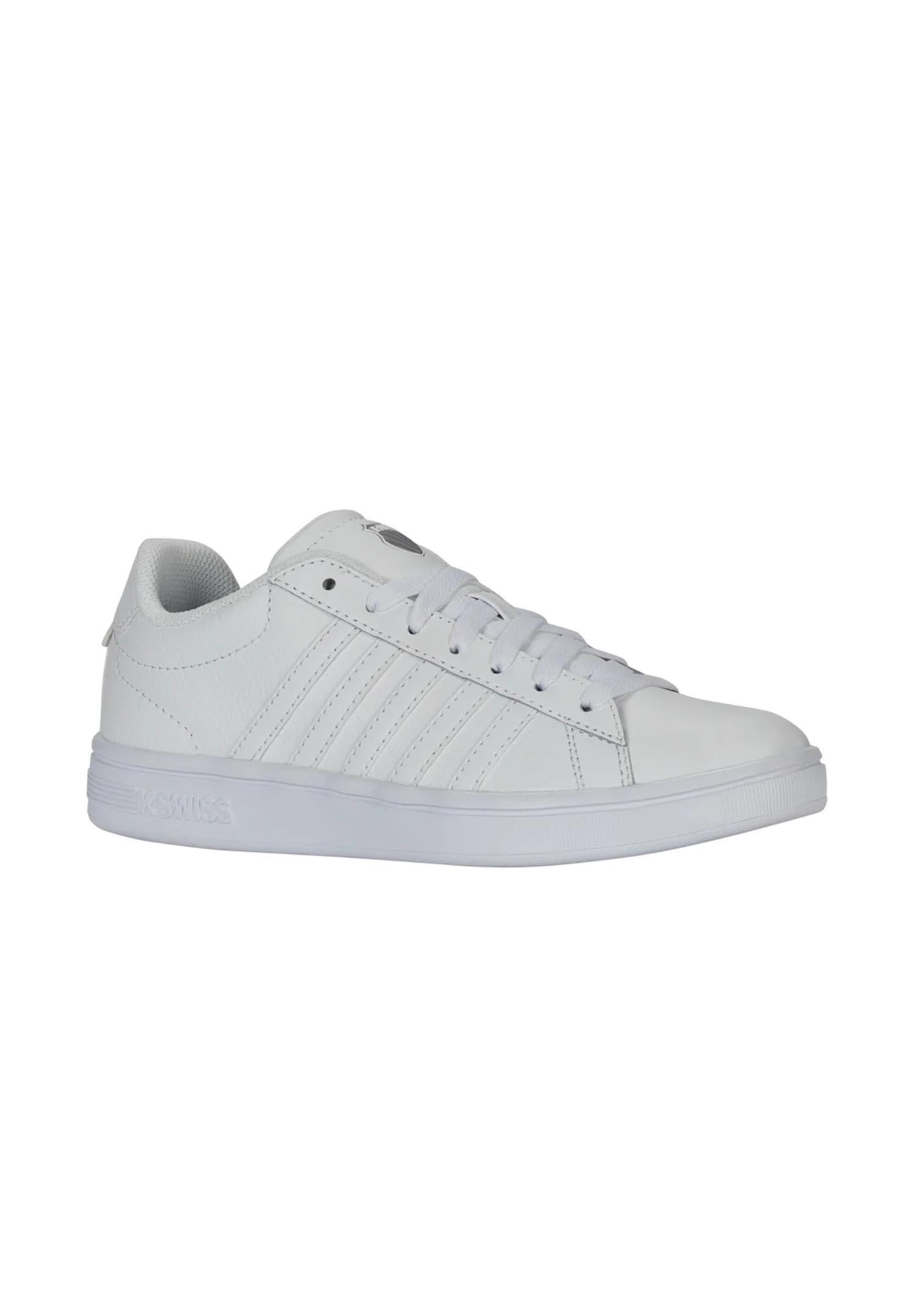 Męskie sneakersy K-Swiss COURT TIEBREAK II WHITE/WHITE/WHITE-M (04413-100-M)