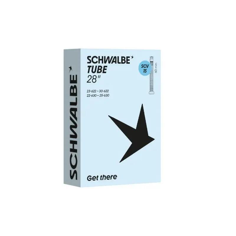 Schwalbe SCV15 dętka 28 23/30-622/630 60 mm zawór klik