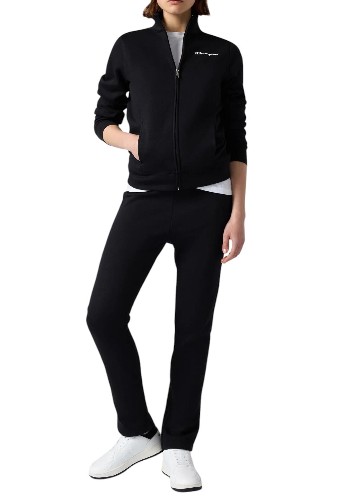 Dres damski Champion Full Zip Suit czarny 118289 KK001
