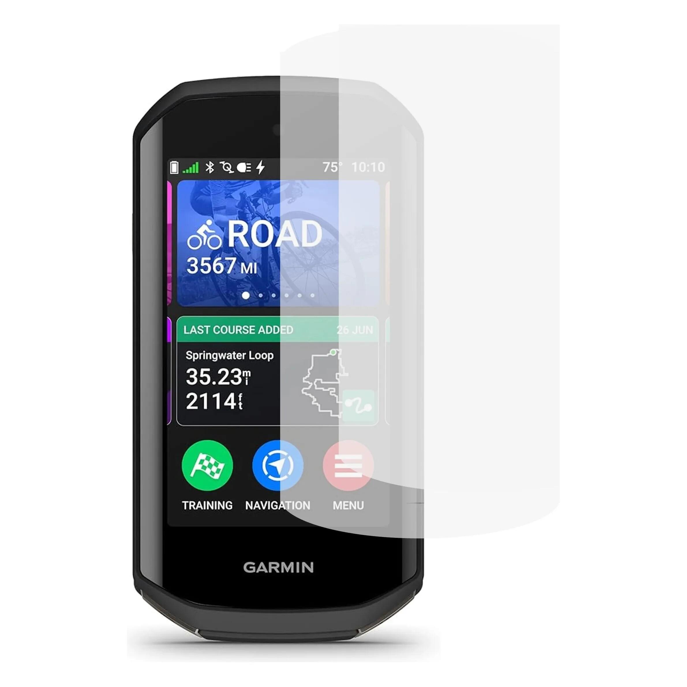 Zestaw 2 folii hydrożelowych ochronnych do Garmin Edge 1050