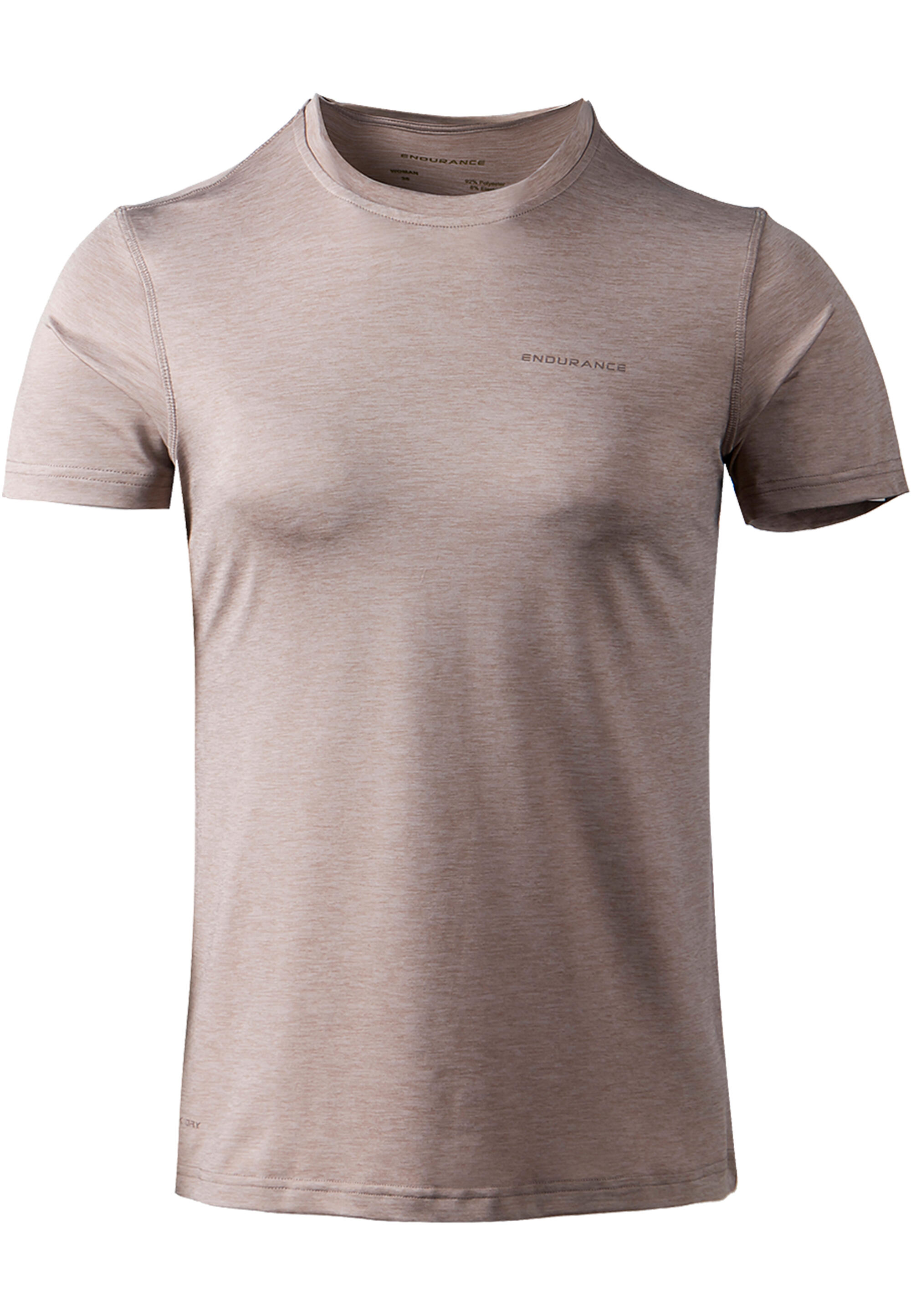 Koszulka treningowa damska Endurance Maje Melange S/S