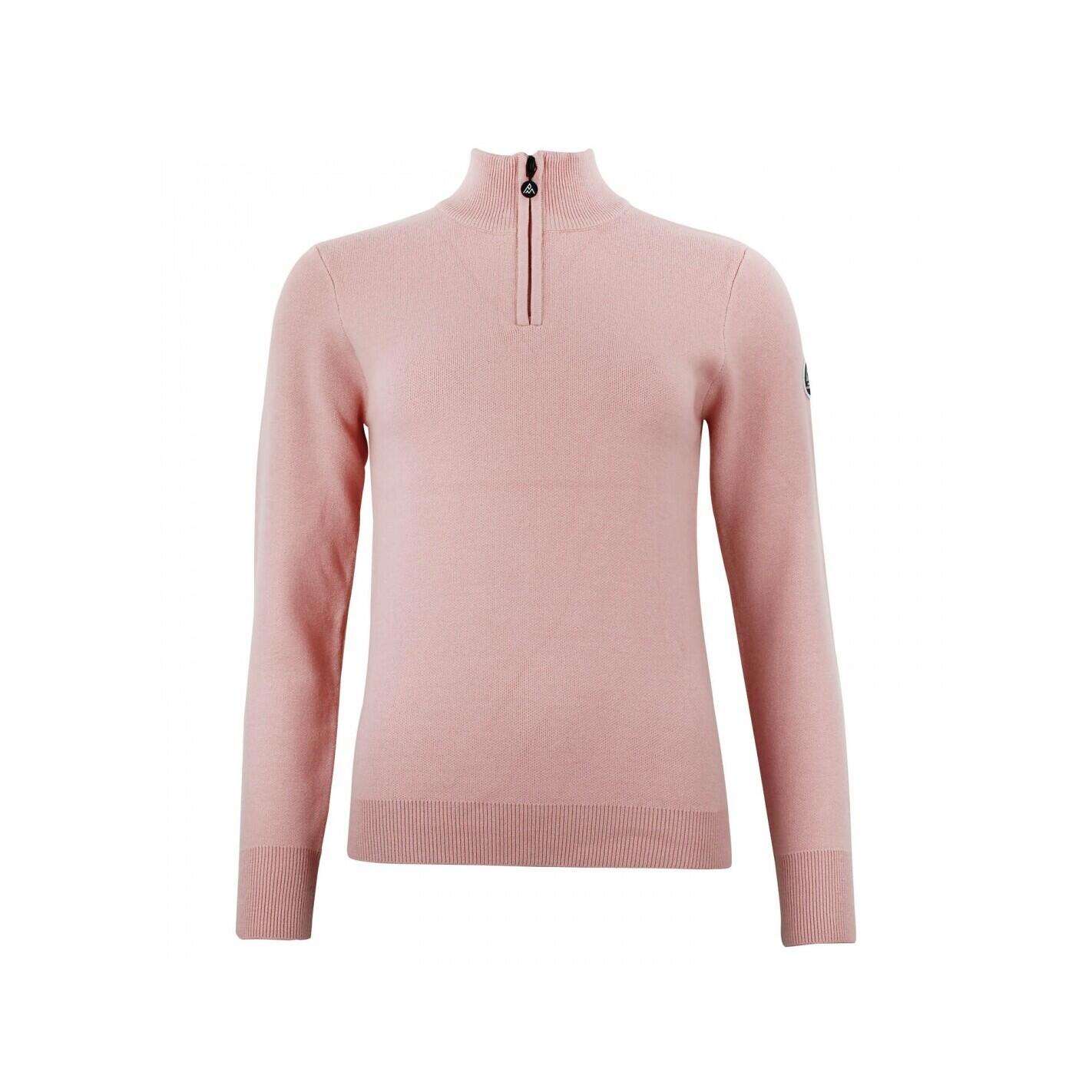 Damski sweter z golfem zapinany na zamek 1/2 Peak Mountain Acharlito