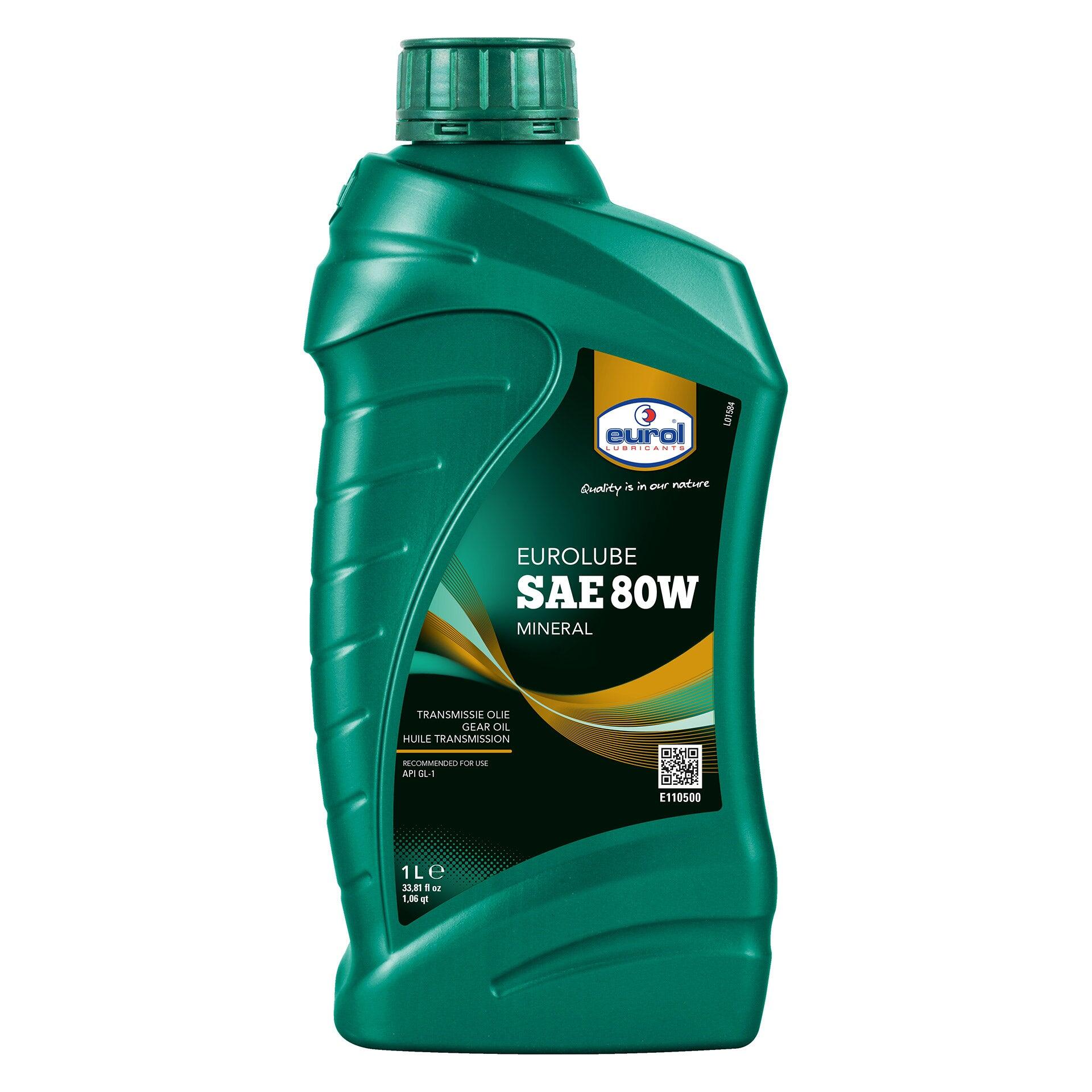 Eurol Eurolube Olej przekładniowy SAE 80W GL-1 1 L
