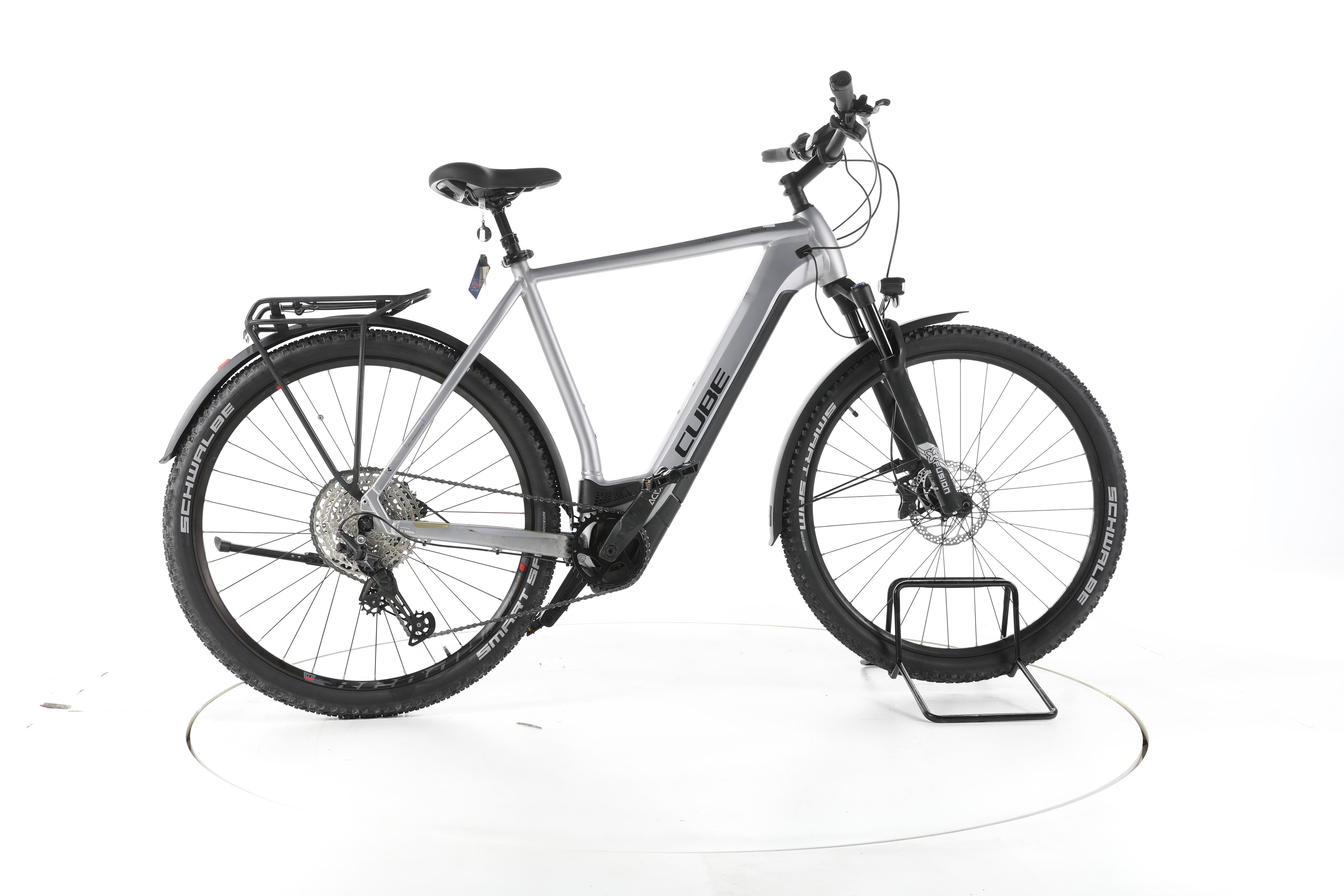 Second Life - Cube Nuride Hybrid EXC Allroad Trekking E-Bike - Stan dobry