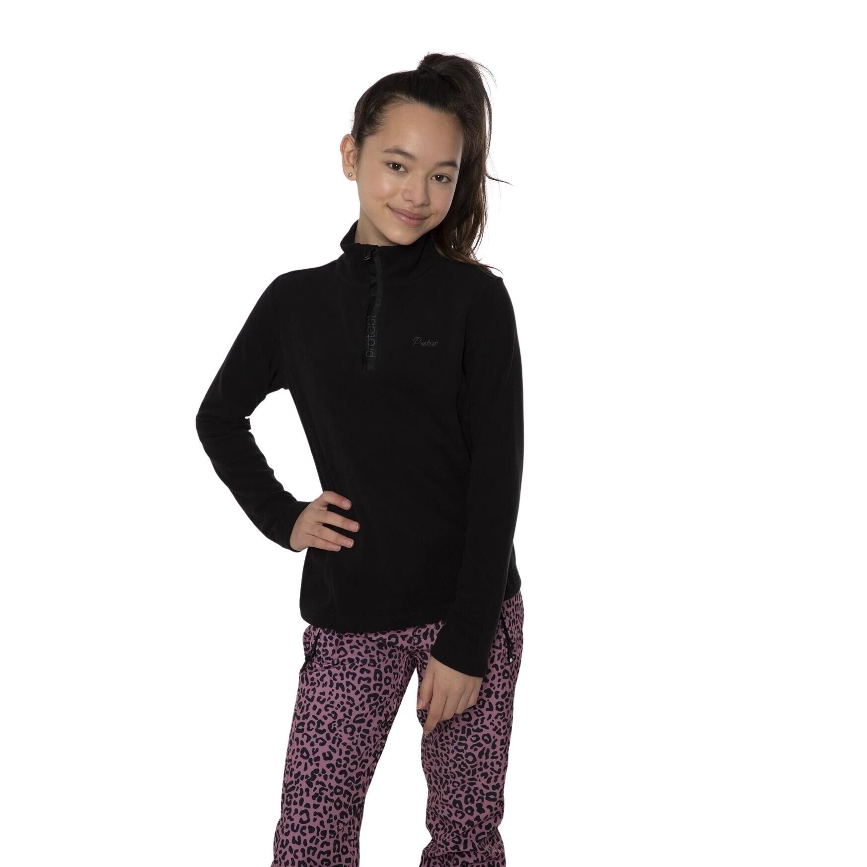 Dziewczęcy polar z zamkiem błyskawicznym 1/4 Protest Mutey