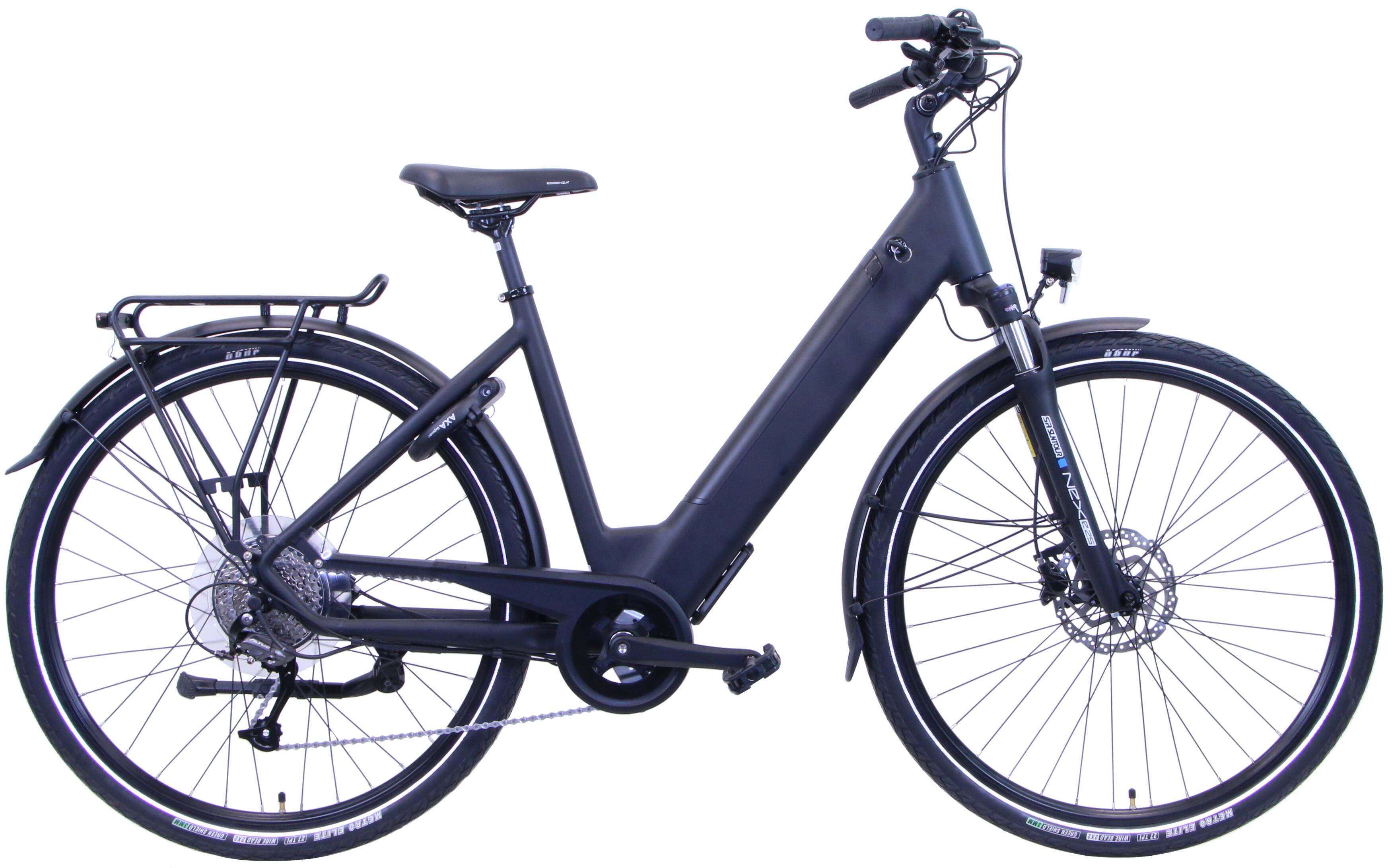 Rower Elektryczny 28 E-Trekking Integrated Bafang 50 cm Black