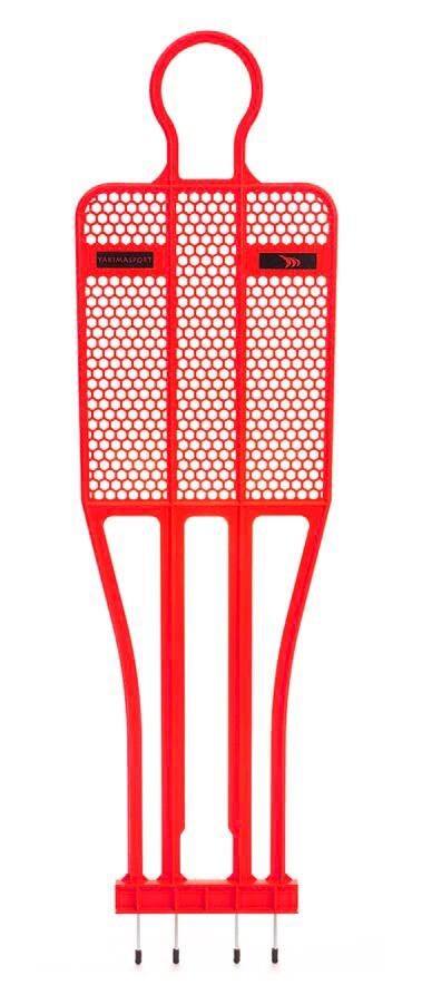 Mur piłkarski PRO 180cm pasywny obrońca czerwony