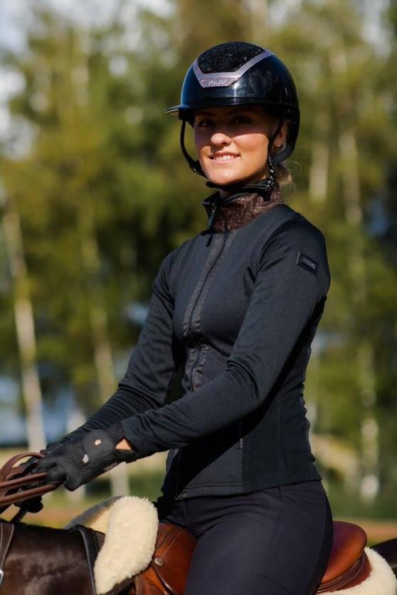 Polar damski zapinany na zamek Equestrian Stockholm