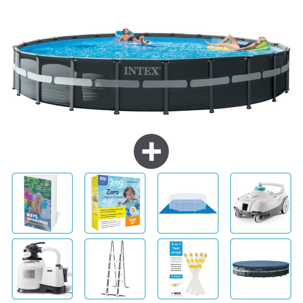 INTEX Basen Ultra XTR Okrągły - 732x132 cm - 9-częściowy S544
