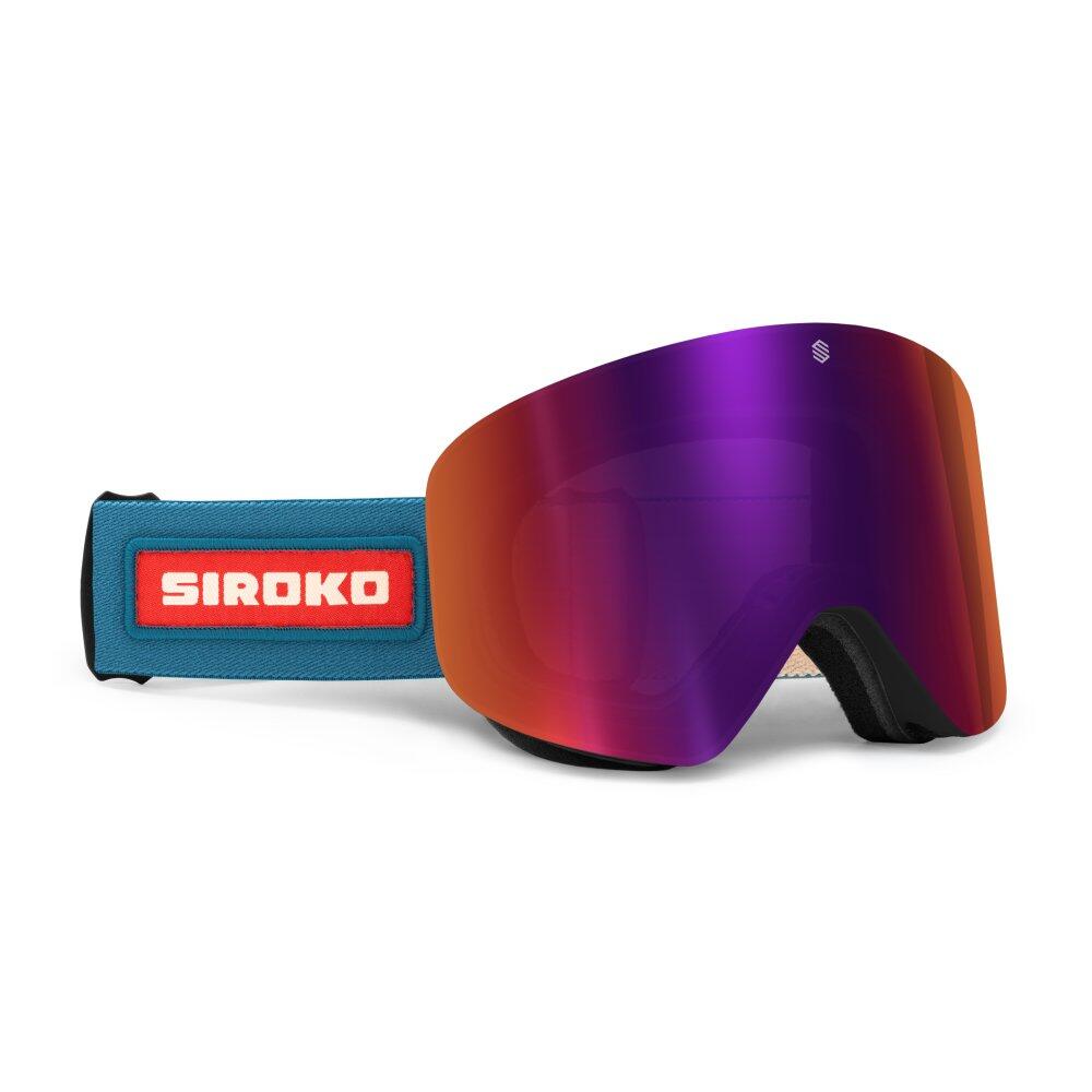 ęce gogle narciarskie Sporty zimowe Siroko GX Kids Treasure
