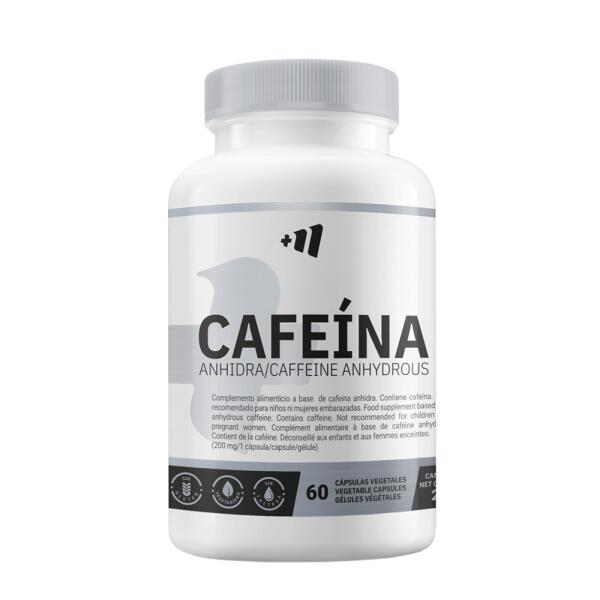 Kofeina bezwodna 200 mg - 60 kapsułek roślinnych MASMUSCULO