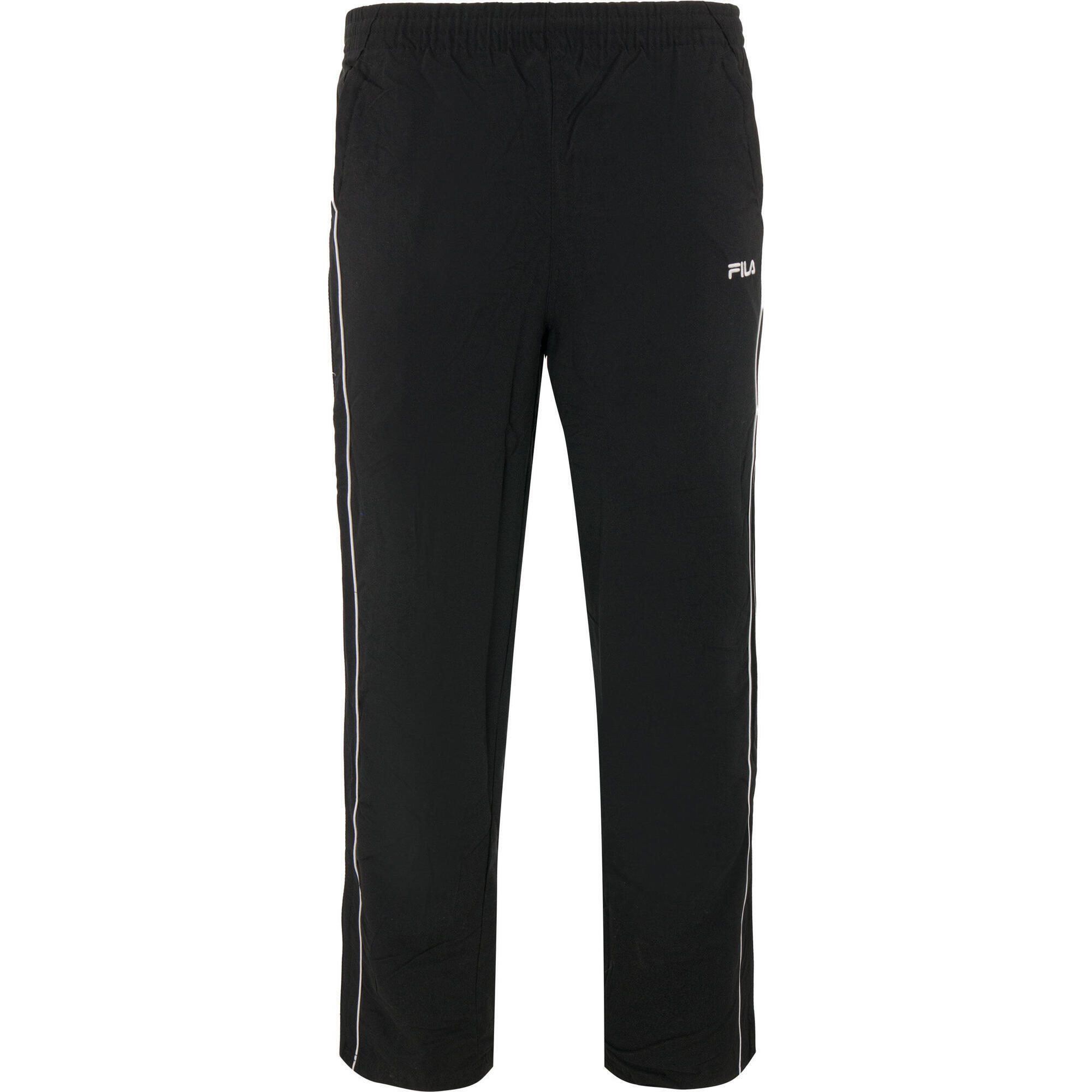 Spodnie męskie Fila Cupula z zamkiem przy kostce – czarne  S