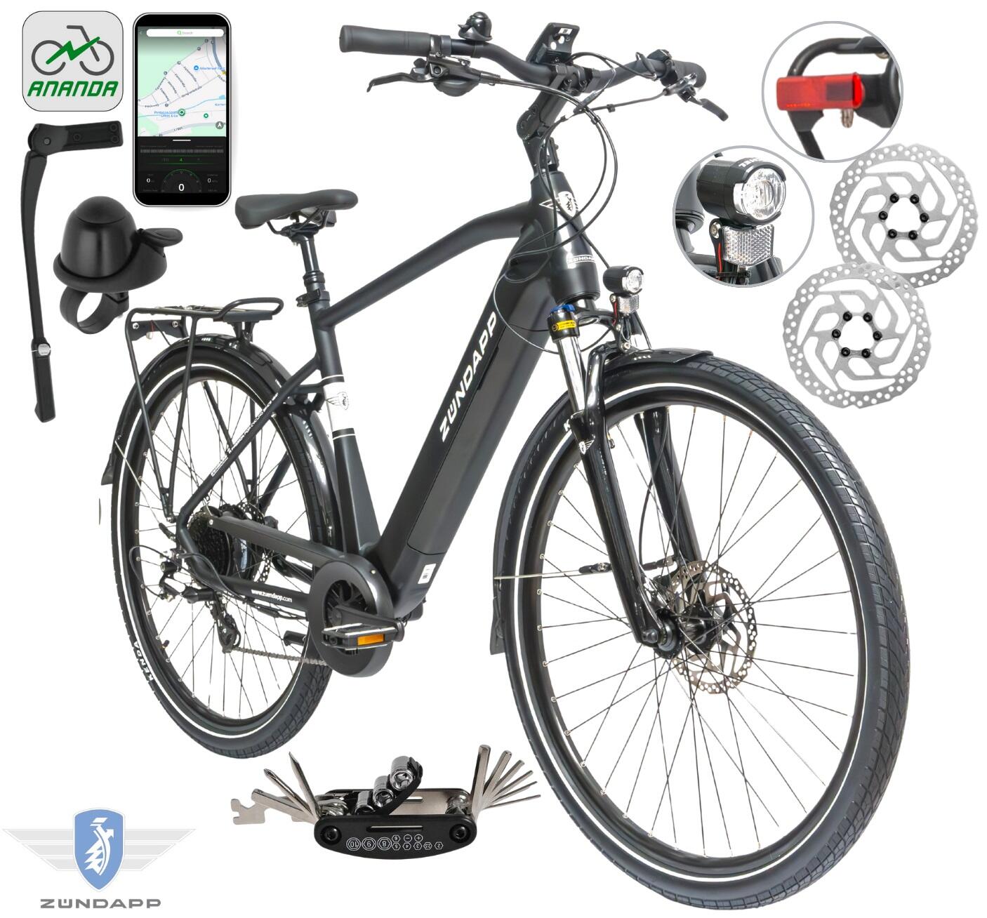 Rower Elektryczny Trekkingowy Zündapp Z810 Koła 28