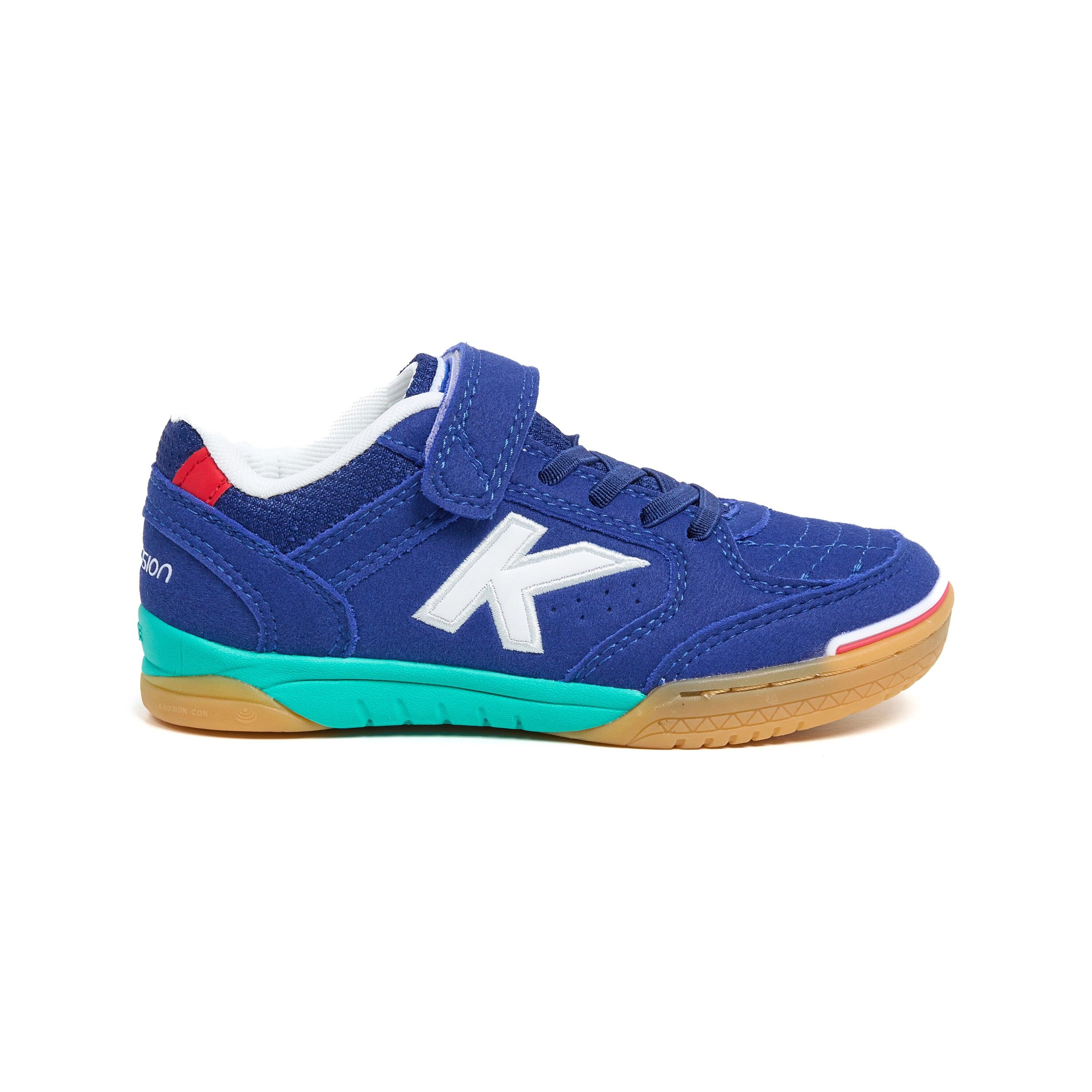 Kelme Zapatillas De Fútbol Sala De Niño Precision Elastic Azul Unisex Kids