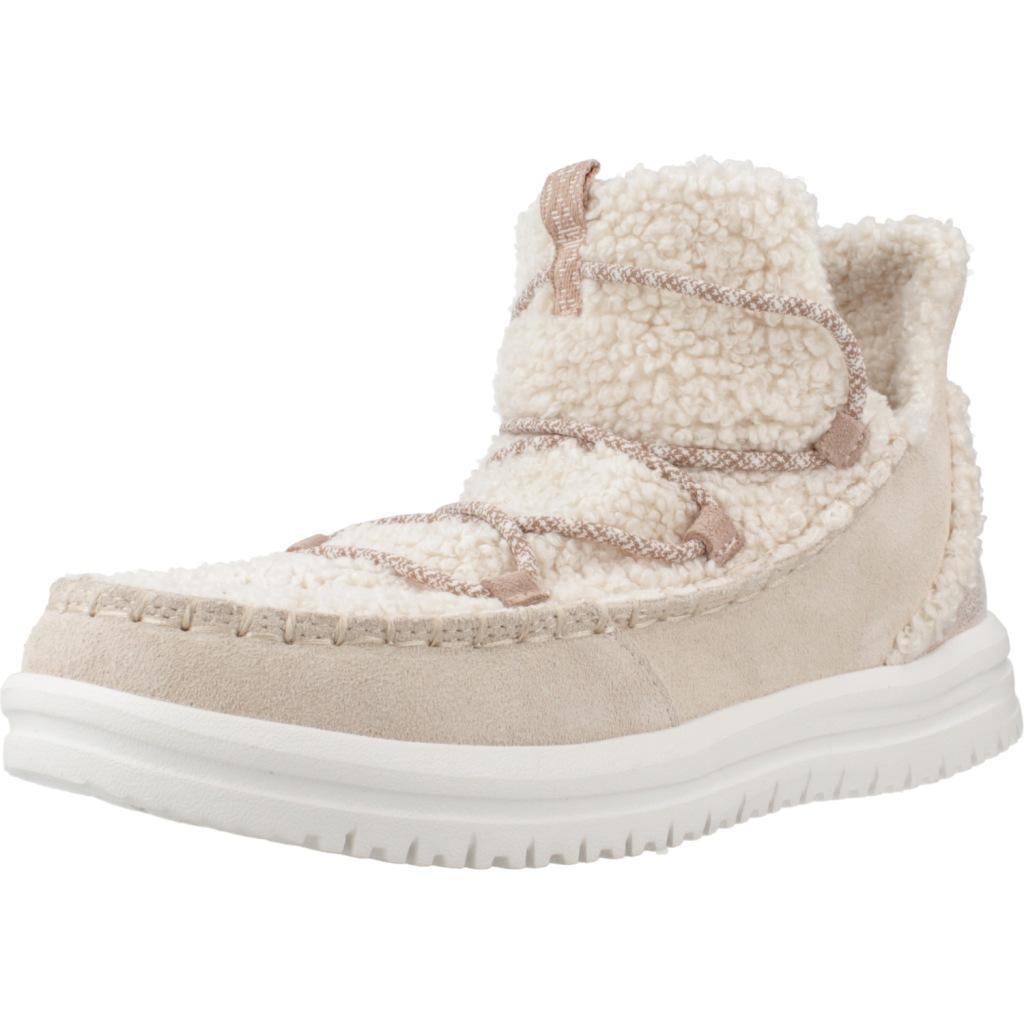HEY DUDE CAMDEN SUEDE COZY Beżowy