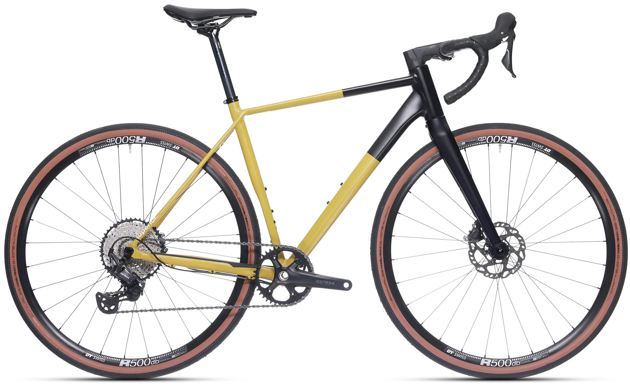 Rower gravel Superior XR 6.5 GR 58 cm GRX matte mustard/black