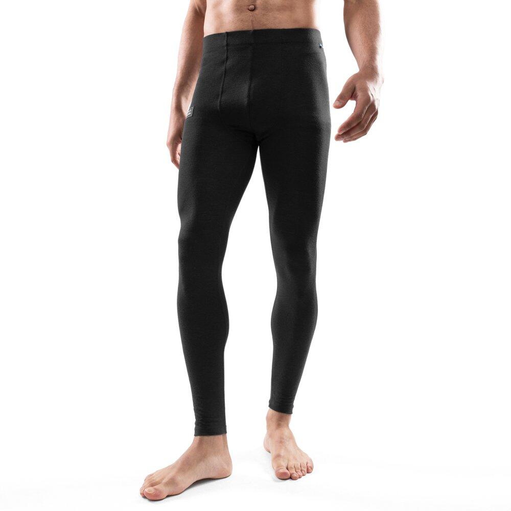 Męskie legginsy termoaktywne do sportów zimowych z wełny Ultimate