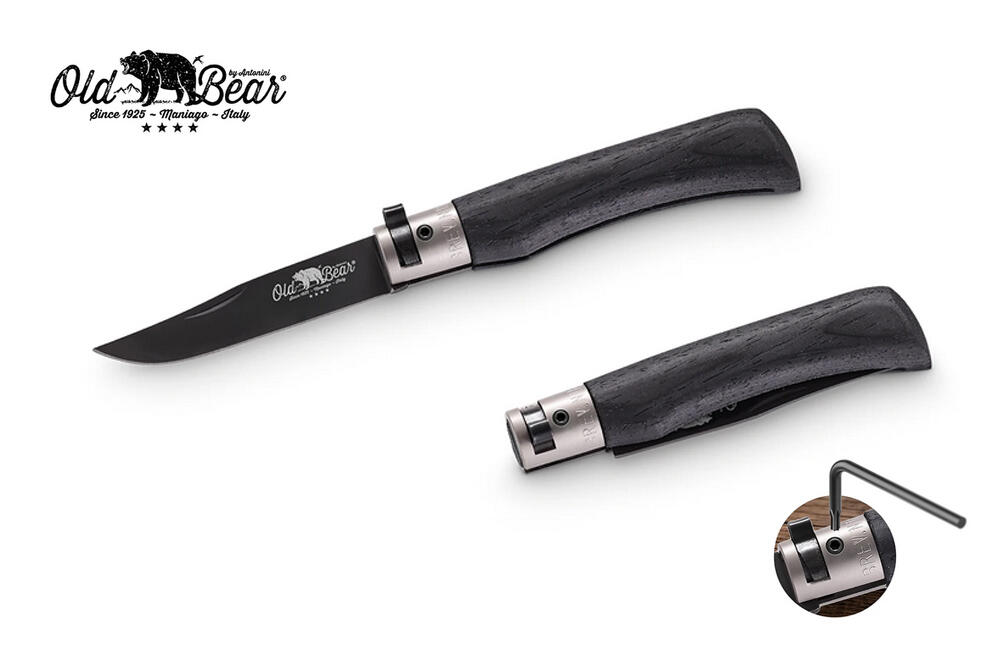 Nóż składany Antonini KNF Lamin Black Stainless