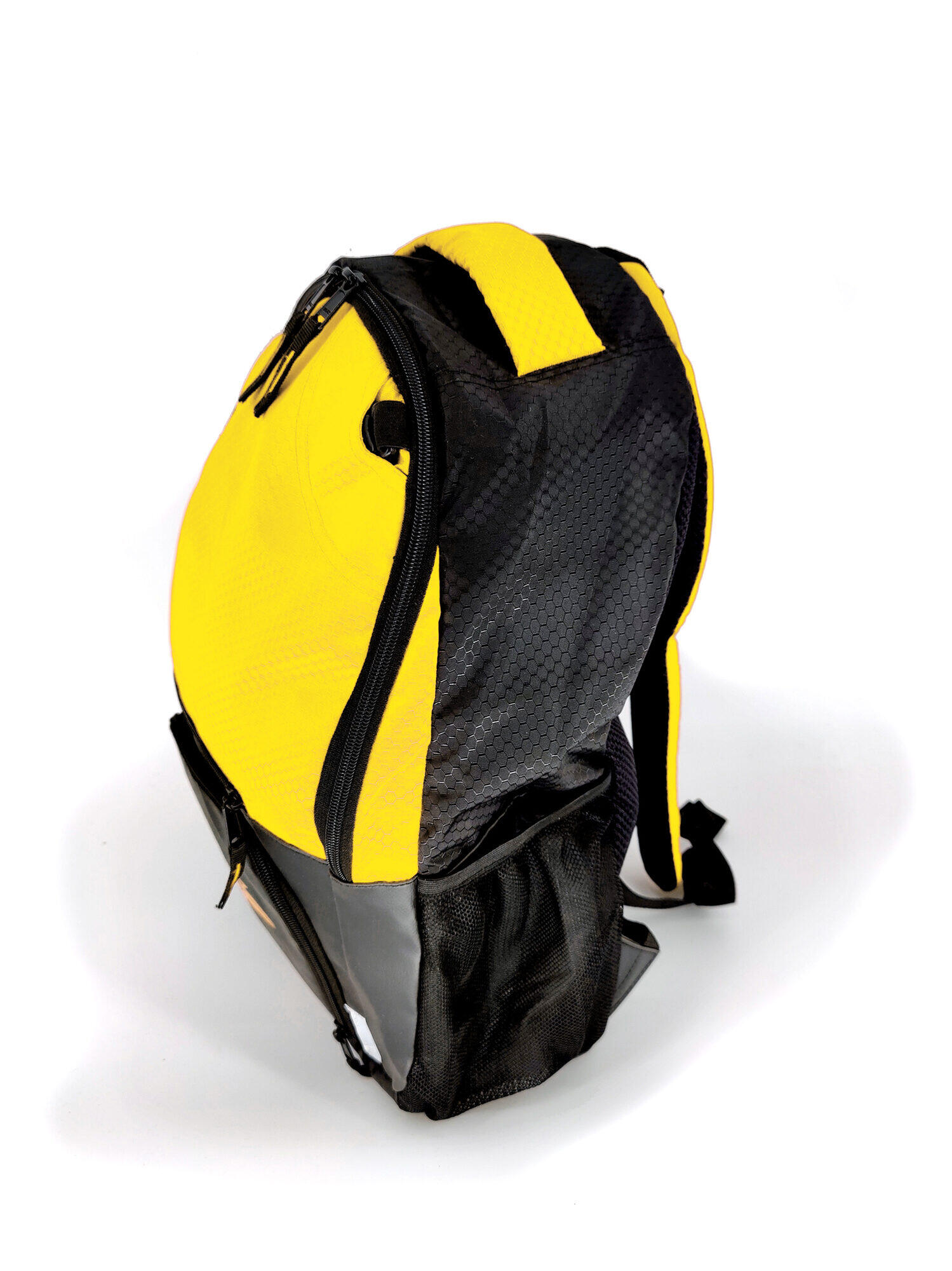 Torba sportowa ekologiczna Pelota - wodoodporna - żółto-czarna