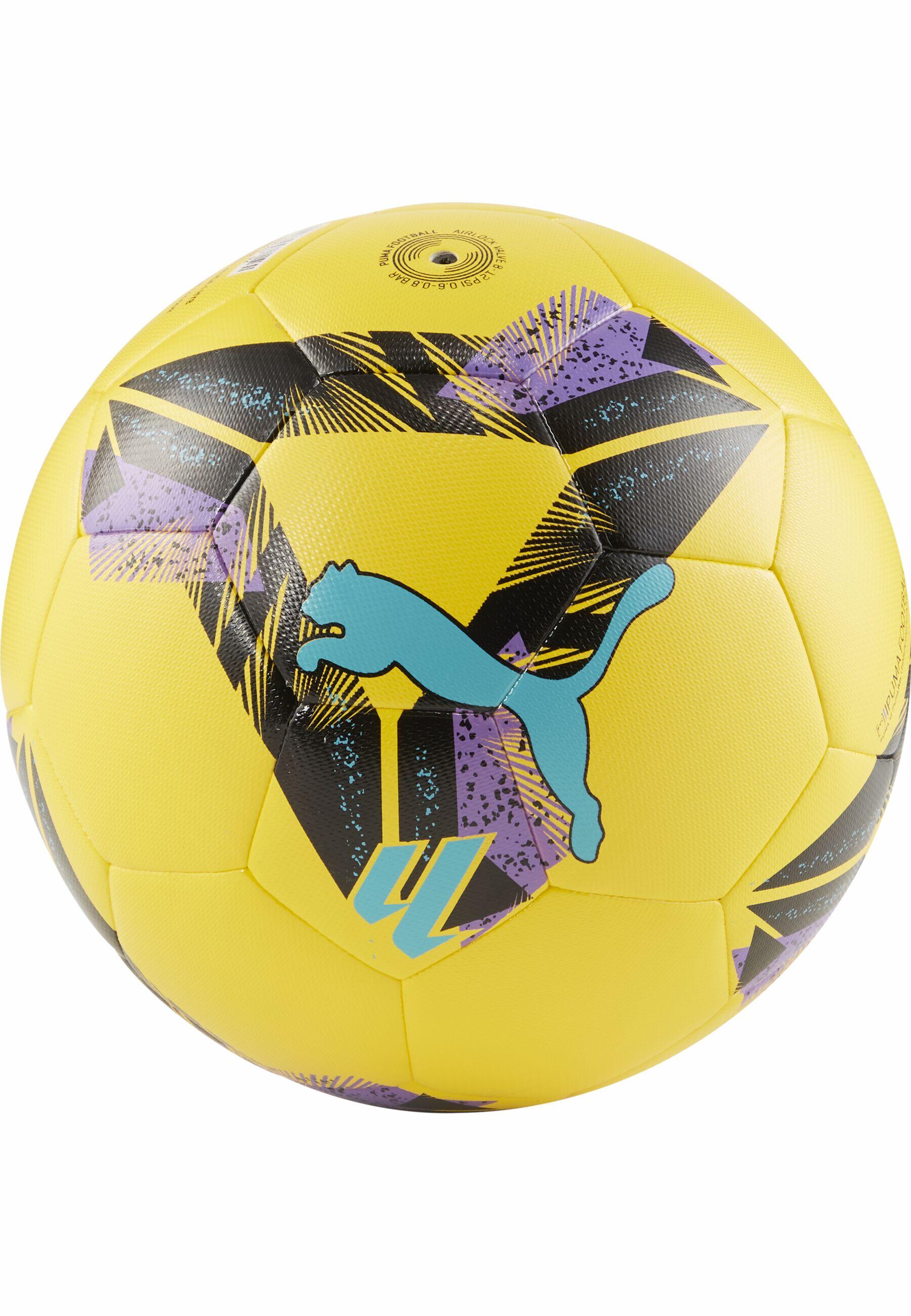 Hybrydowa piłka nożna Orbita LaLiga 1 PUMA Pelé Yellow Multicolor