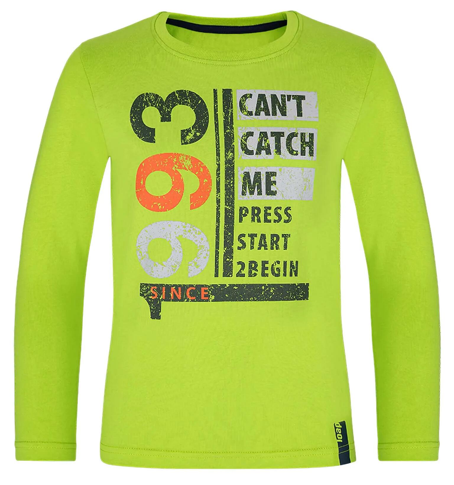 T-shirt dziecięcy Loap Bilt zielony