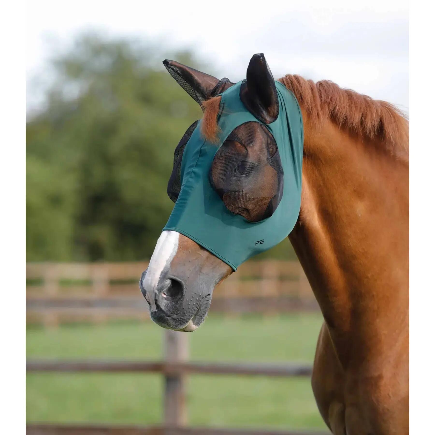 Maska na owady dla konia Premier Equine Comfort Tech Lycra