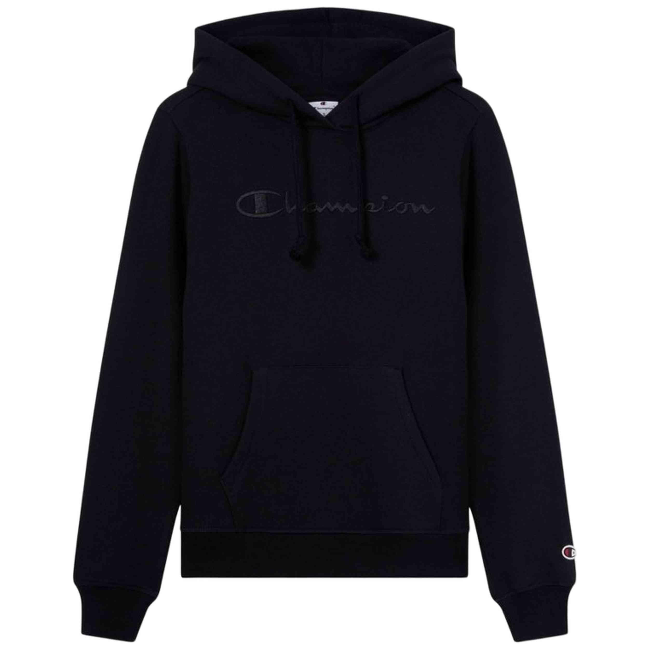 Bluza damska Champion Hooded Sweatshirt czarna 118379 KK001