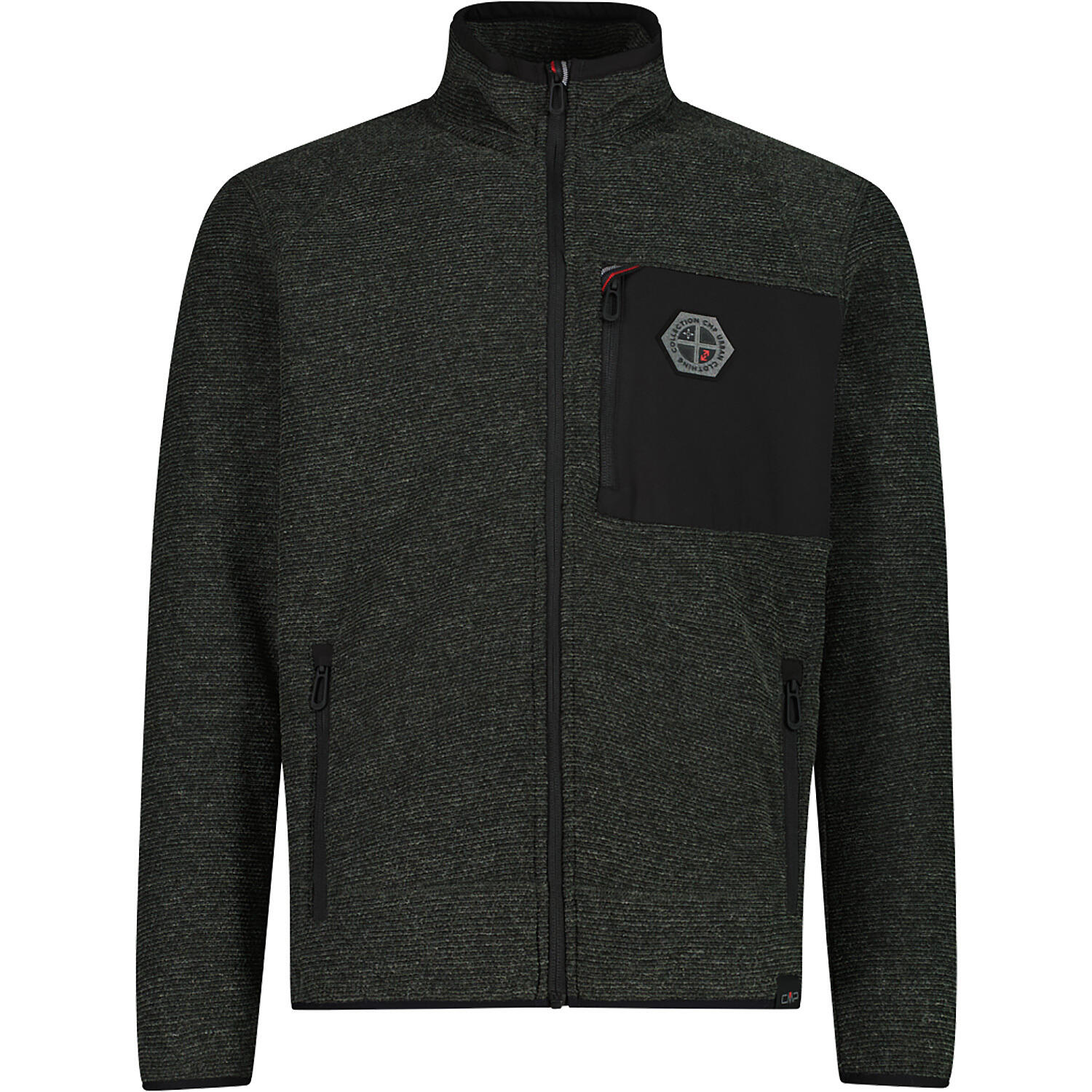 Bluza polarowa męska CMP 35H3907 Melange Knitted