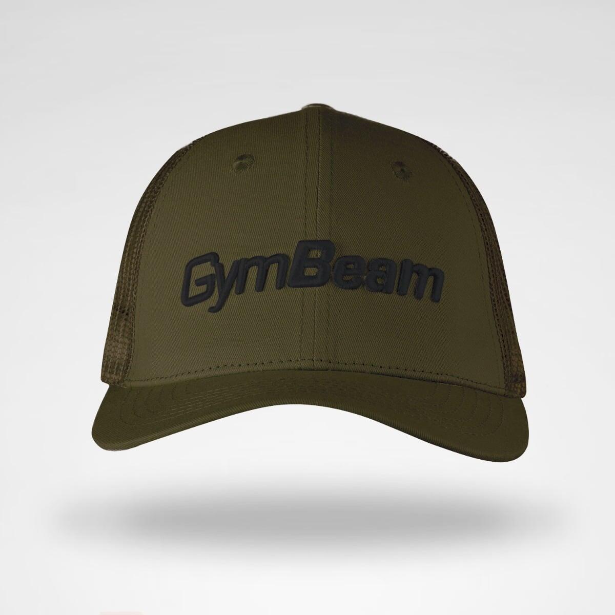 Czapka unisex z daszkiem wentylowana zielona Mesh Panel Cap