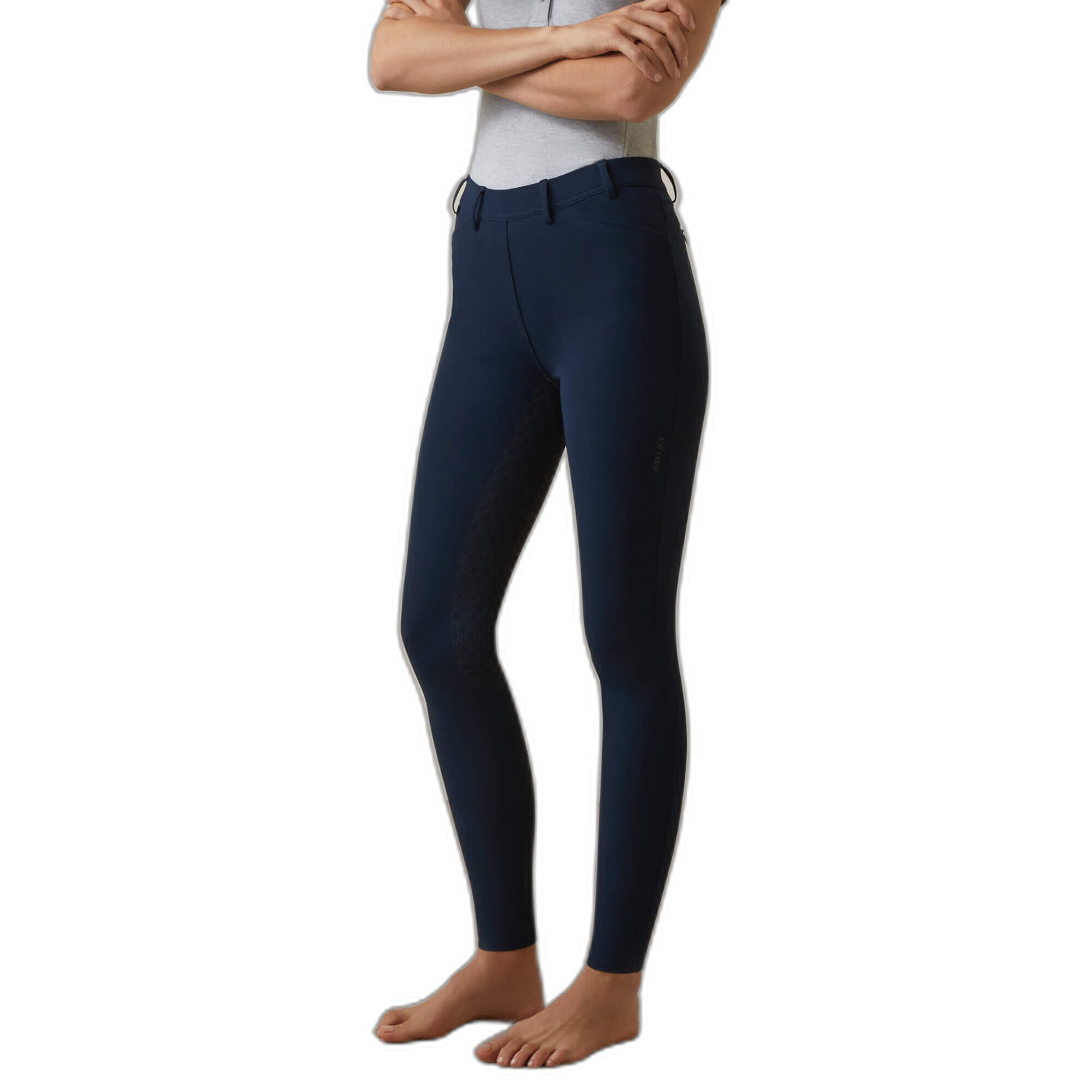 Damskie legginsy jeździeckie z pełną przyczepnością Ariat Tri Factor