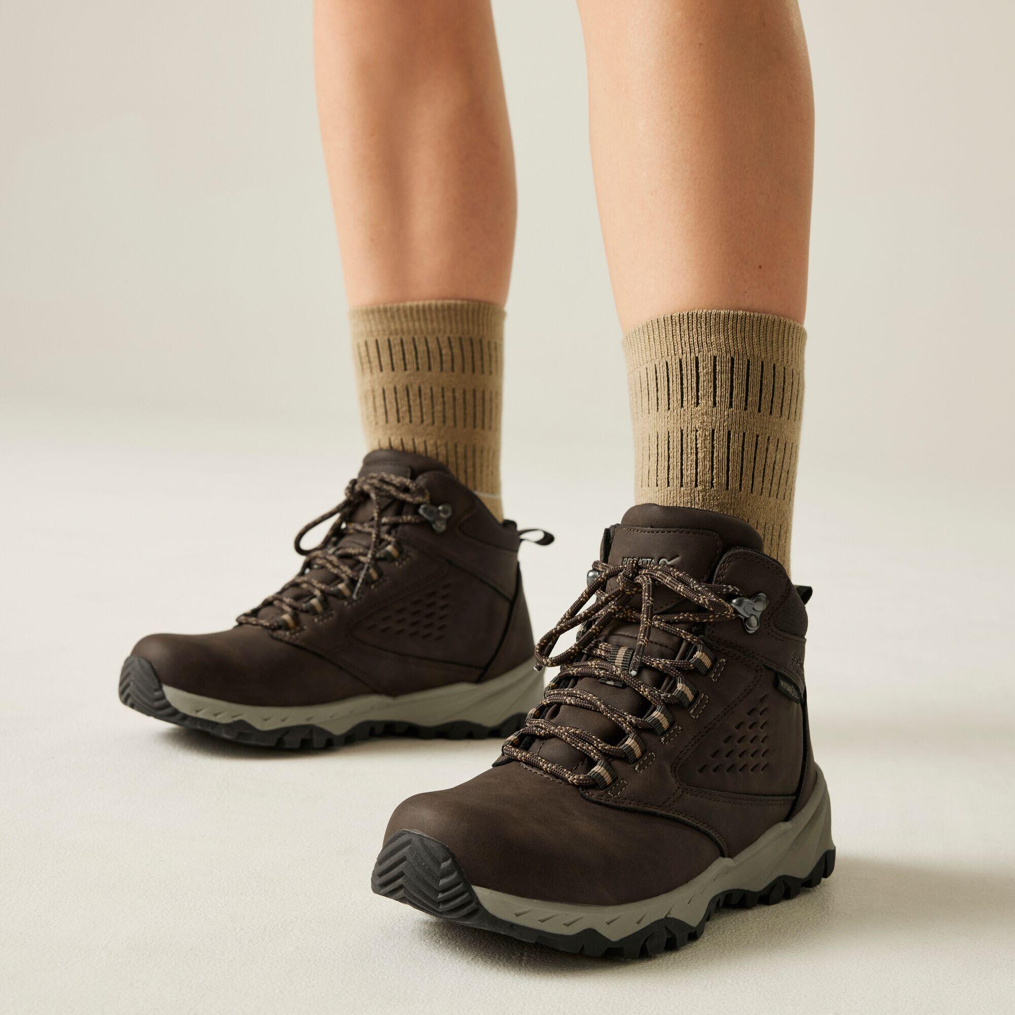 Damskie wodoodporne buty trekkingowe Amble