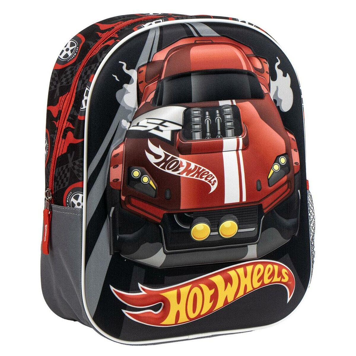Plecak szkolny Hot Wheels 67 % Poliester