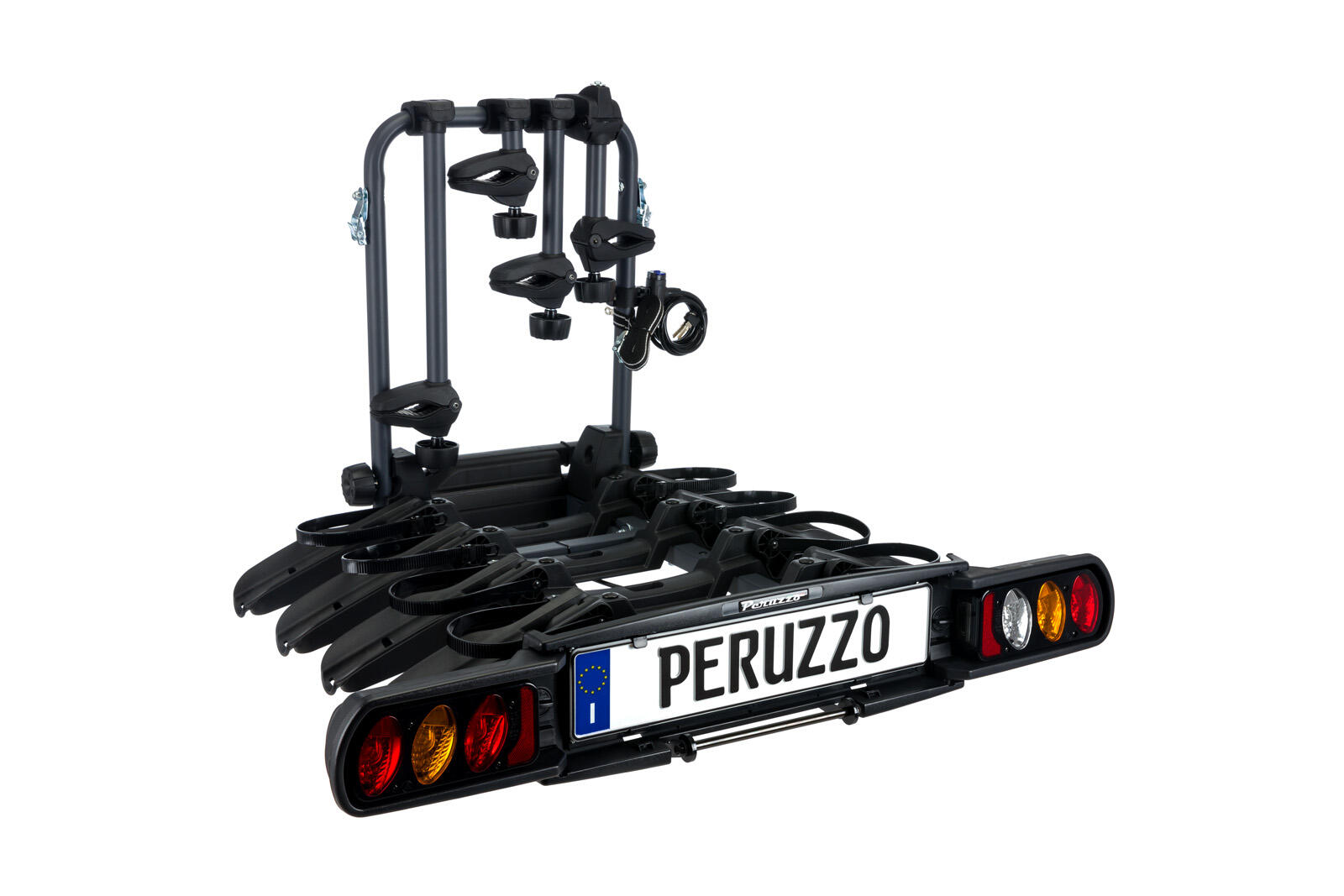 4-osobowy uchwyt rowerowy na hak Peruzzo Pure Instinct