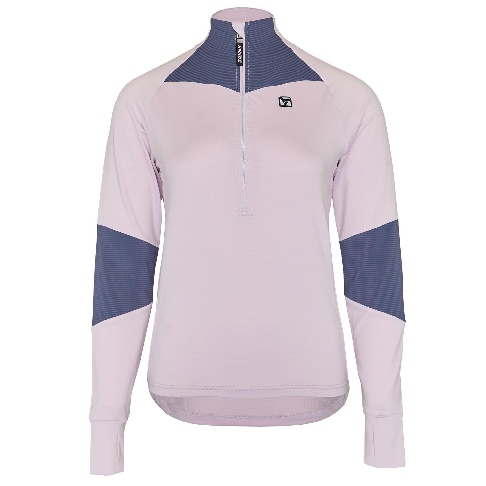 Bluza do narciarstwa biegowego z półgolfem damska Silvini Latera