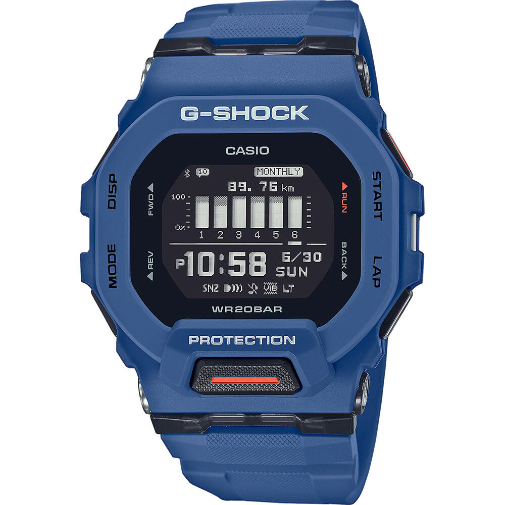 Zegarek męski Casio GBD-200-2ER, Quartz, 46mm, 20ATM