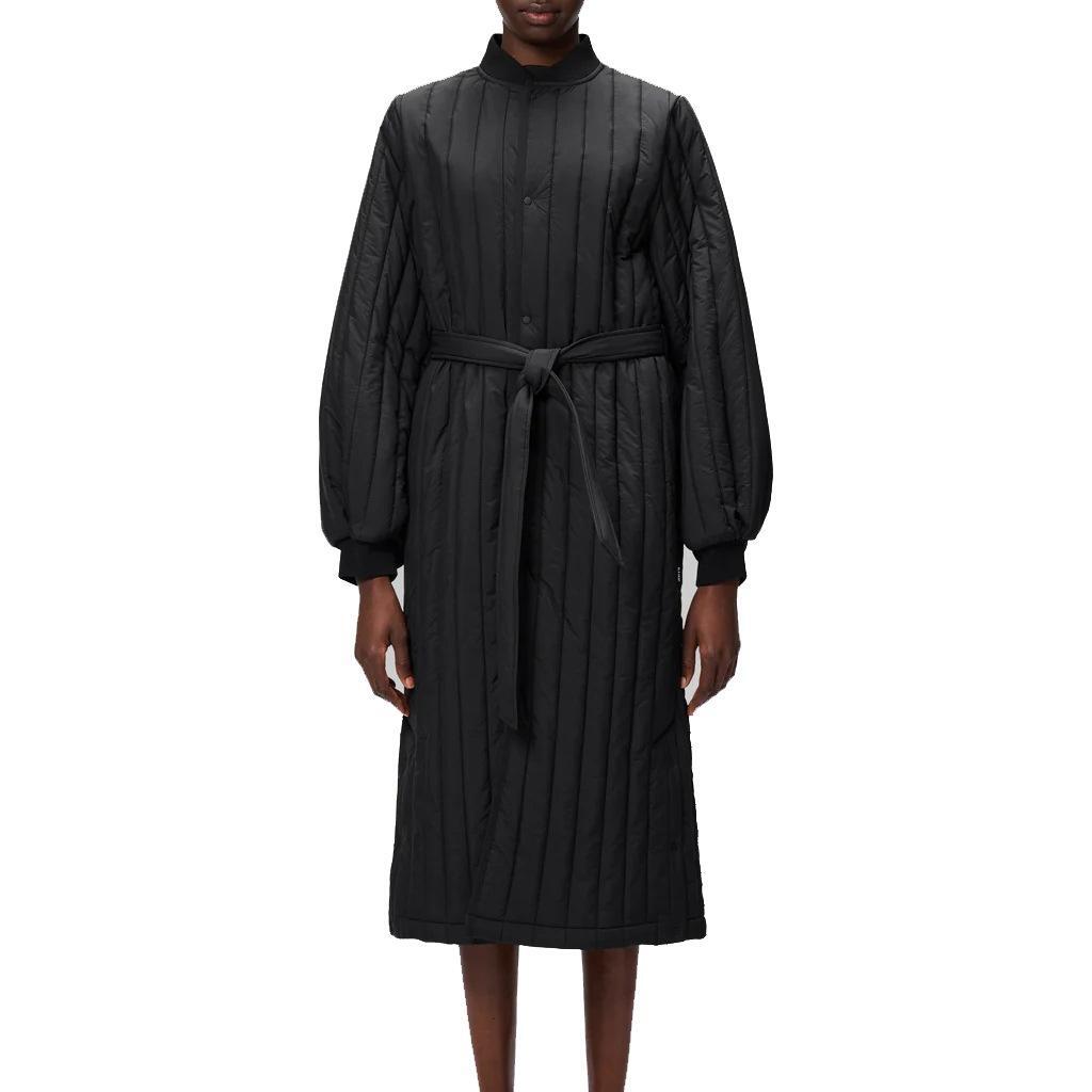 Kurtka RAINS BANJA LINER W COAT T1 Czarny