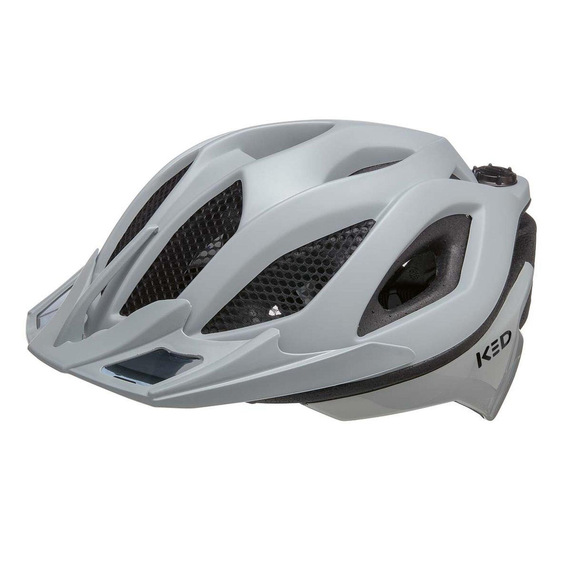 Kask rowerowy MTB Spiri II Trend szary matowy