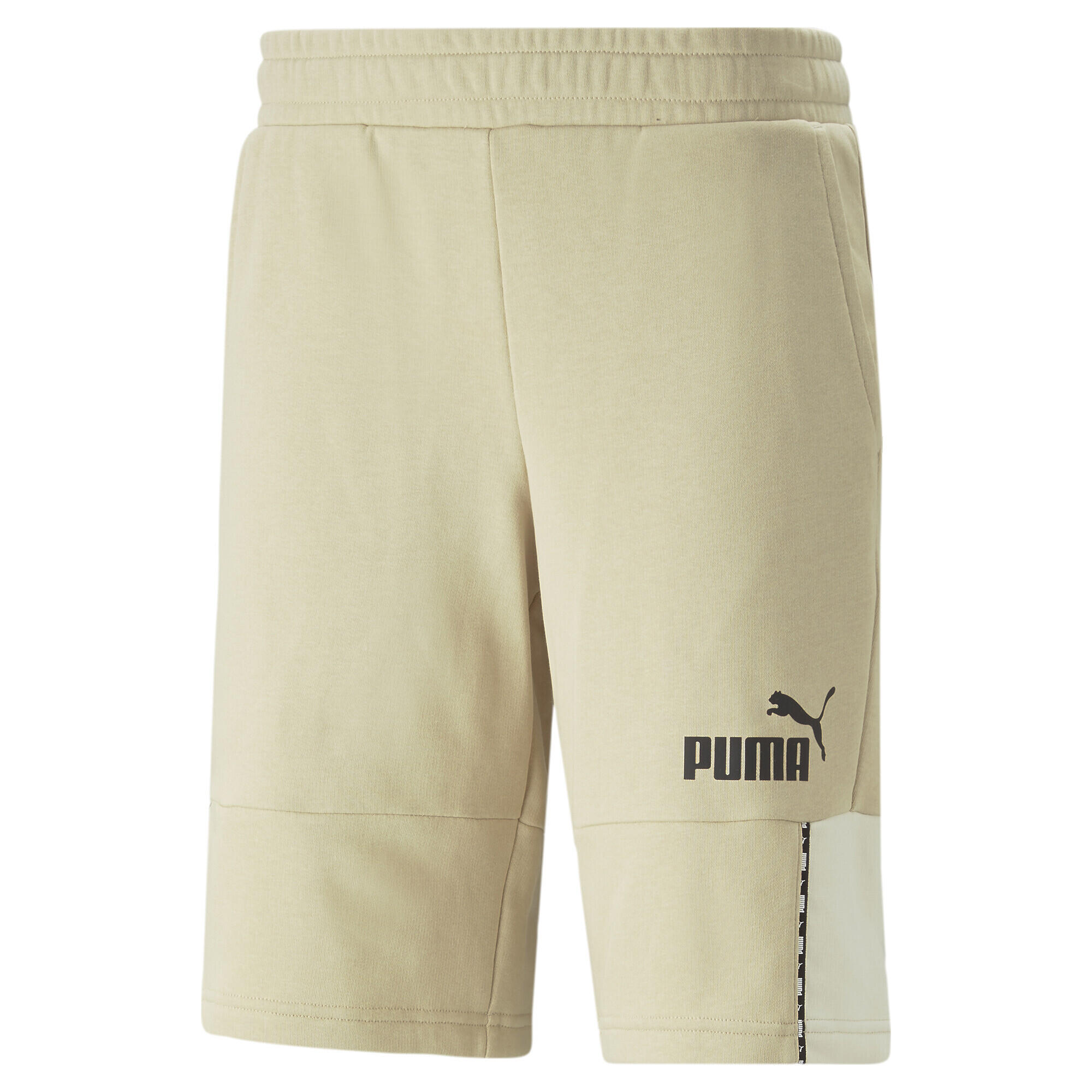 Spodnie Mężczyzna Puma Essentials Block Tape szary