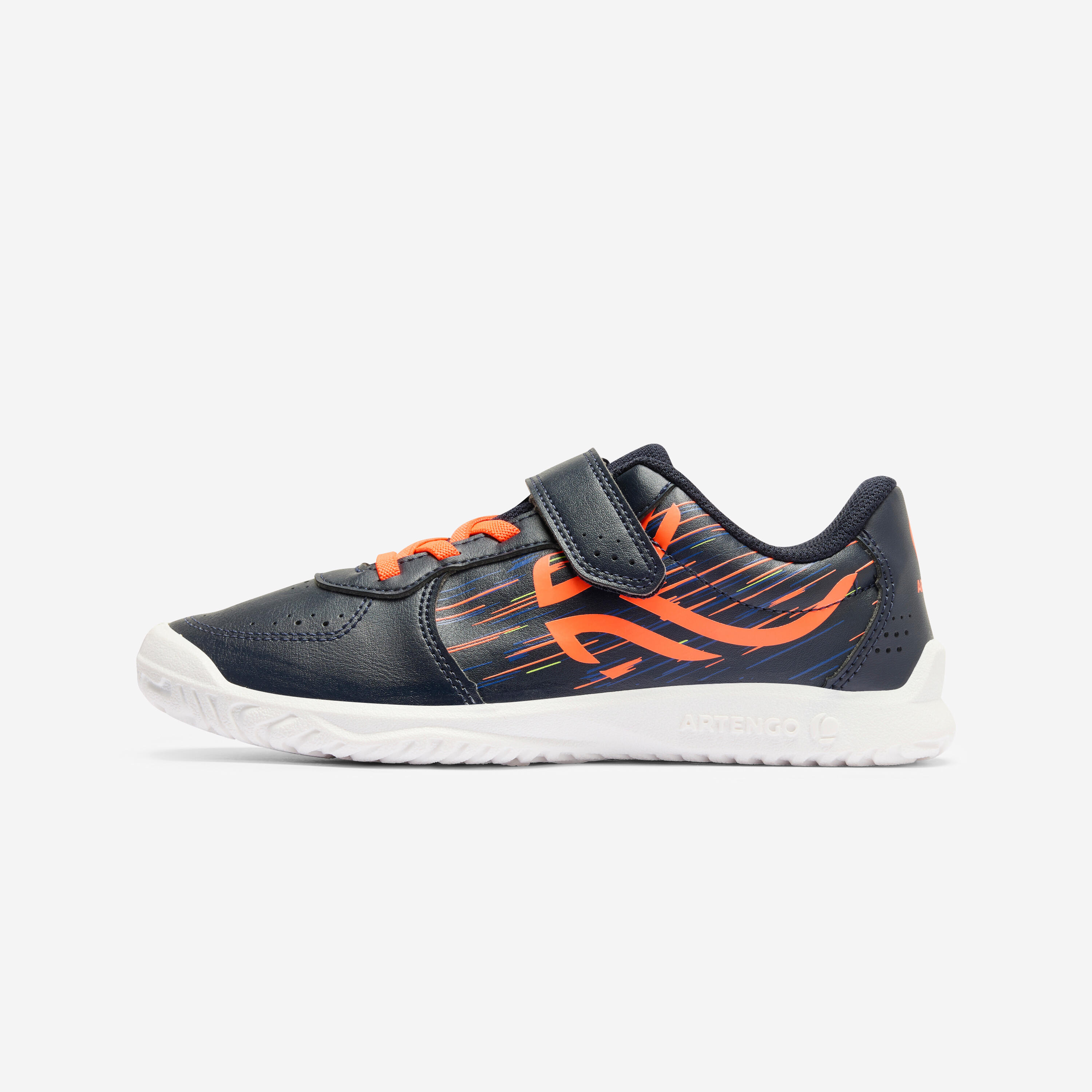 Buty tenisowe na rzepy dla dzieci TS130 wytrzymałe