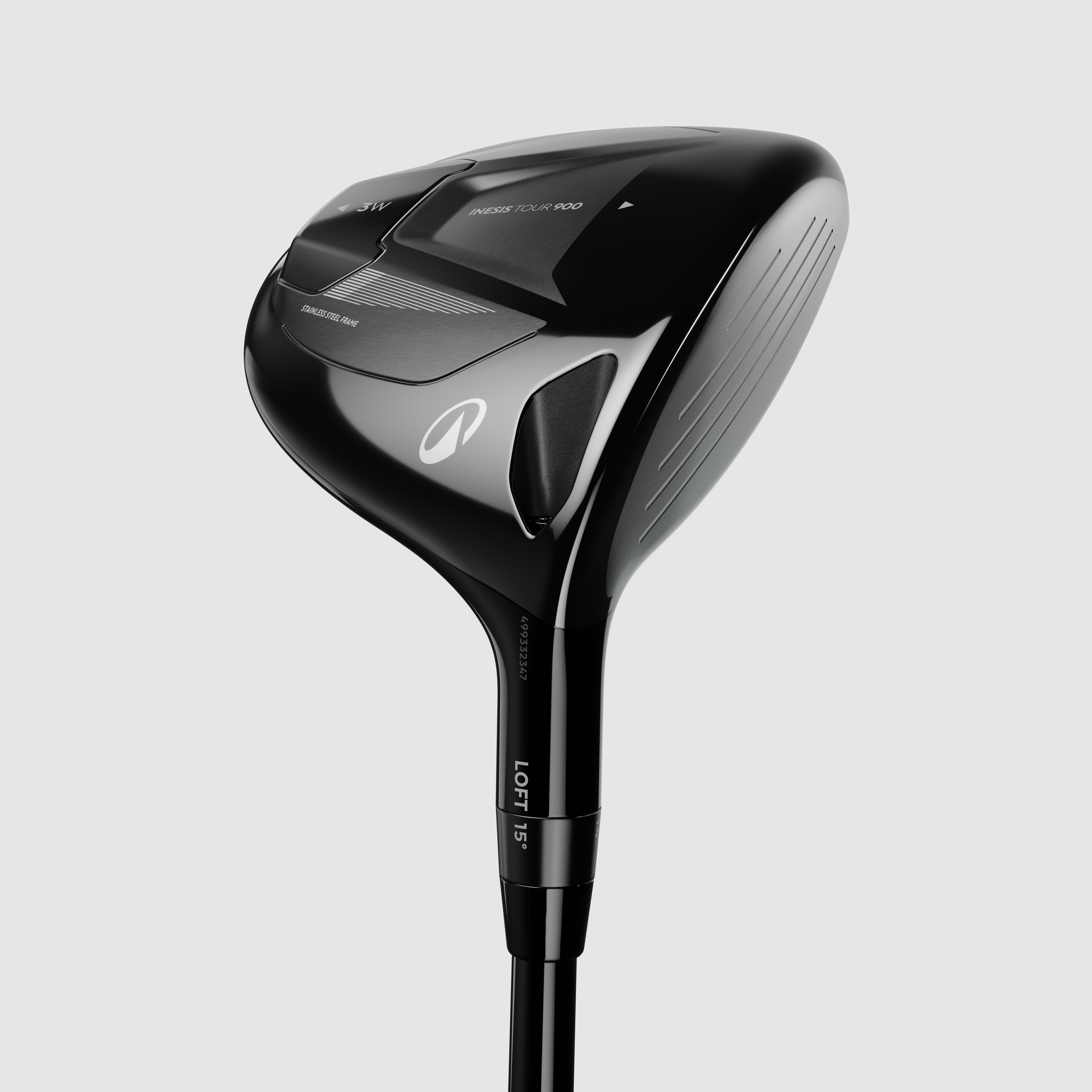 Kij golfowy wood nr 3 Inesis Tour 900 senior/lady wolny swing dla praworęcznych