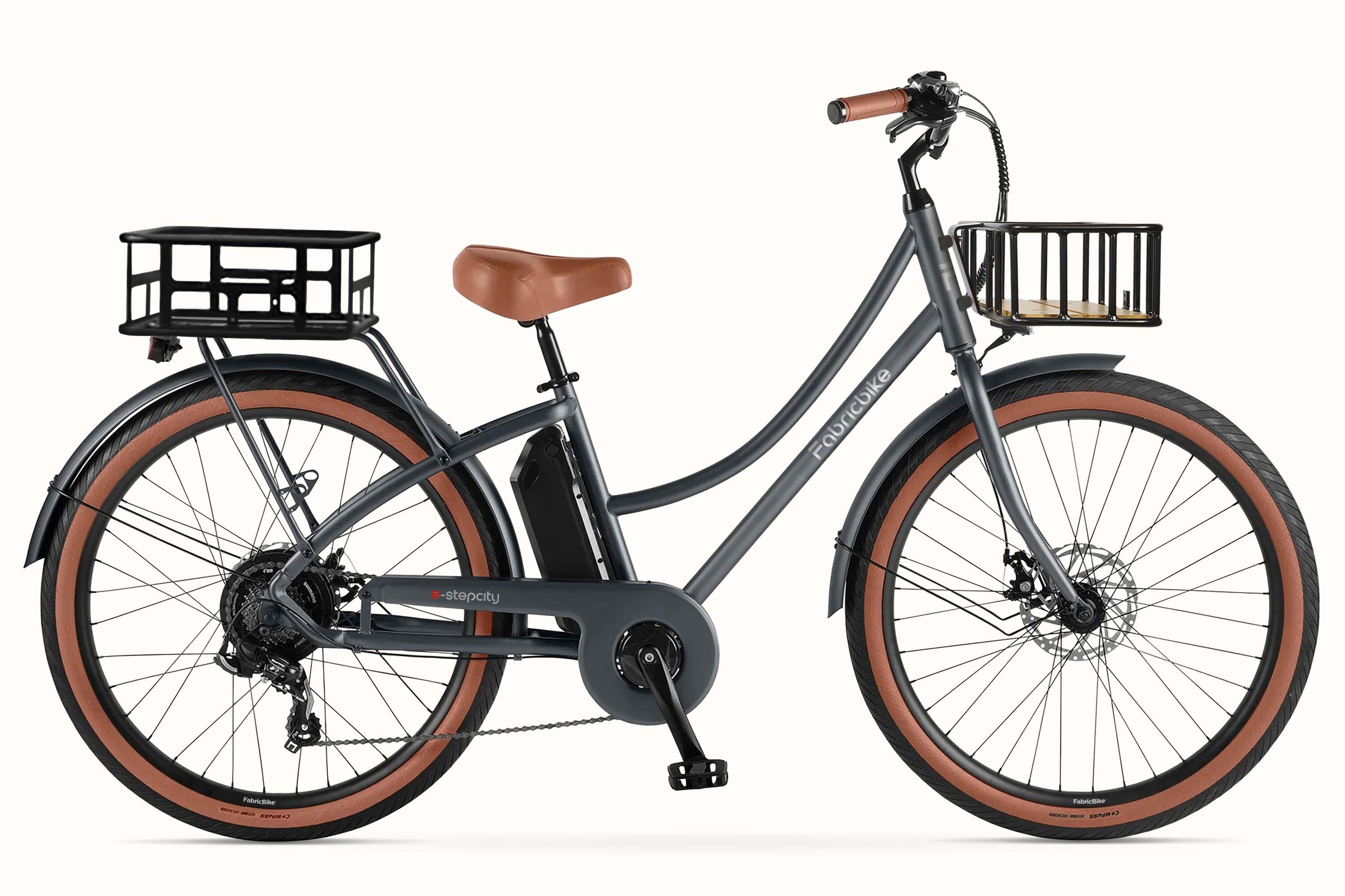 E-Stepcity rower elektryczny – 250W, 36V, 60 km, Shimano 7B, Graphite Plus