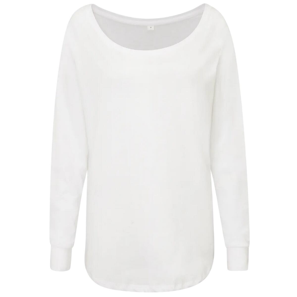 Damska Koszulka Z Długim Rękawem O Luźnym Kroju