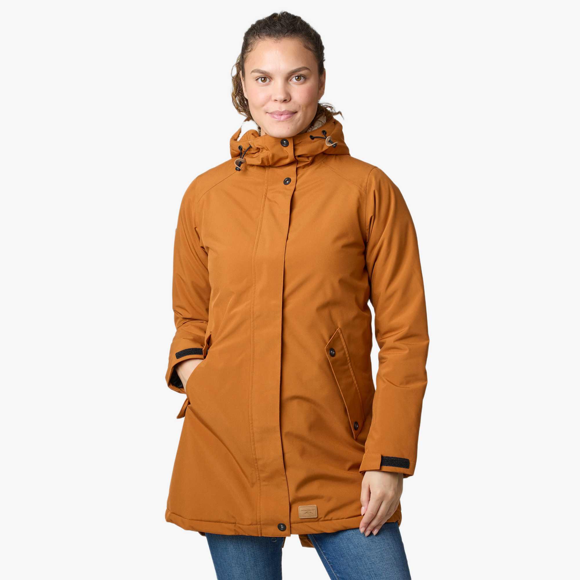 Kurtka zimowa turystyka damska Swedemount Sarek Insulated Coat wodoodporna