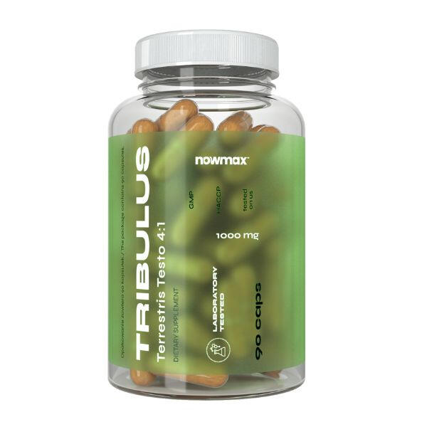 nowmax® Tribulus Terrestris TESTO buzdyganek 4:1 90 kaps