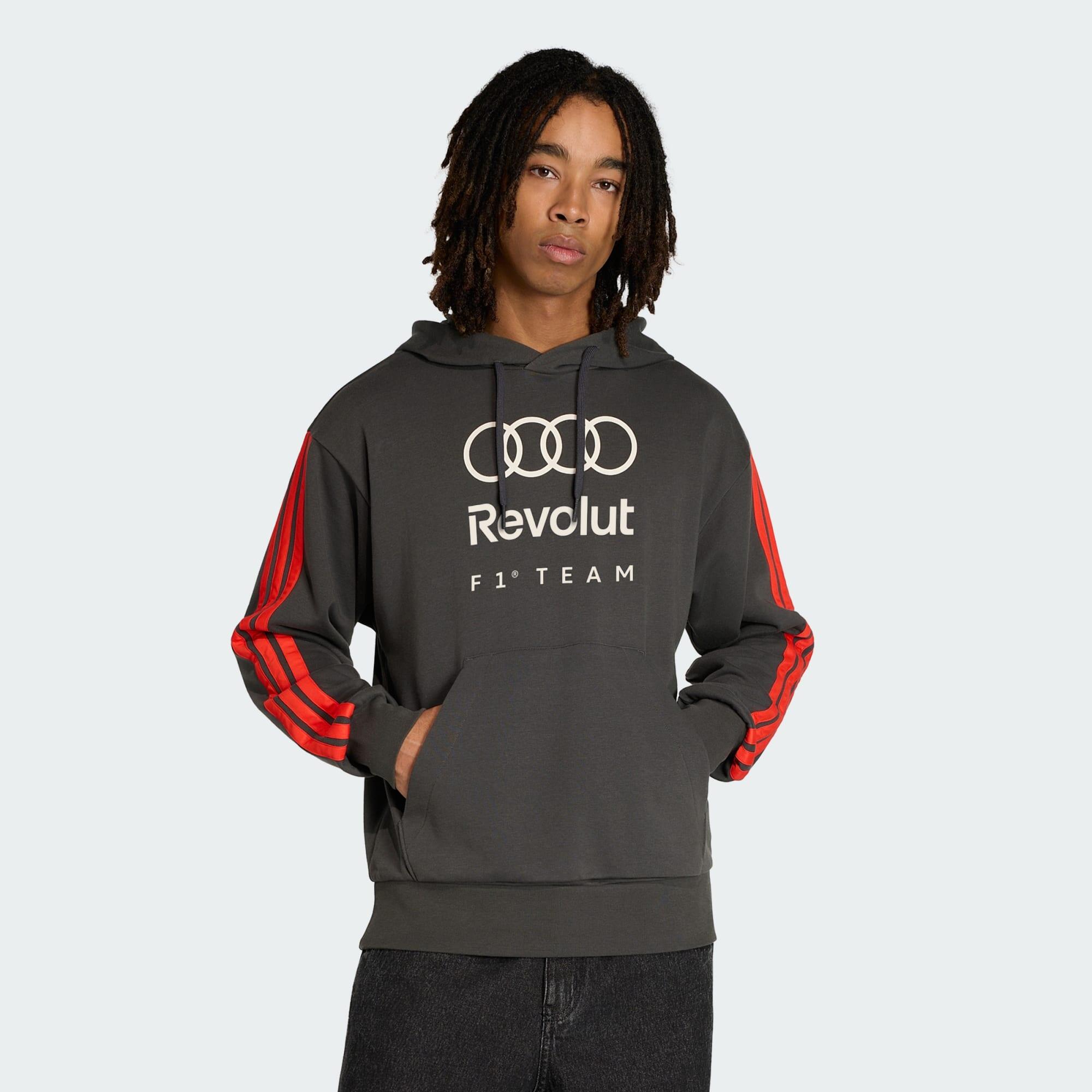 BLUZA Z KAPTUREM AUDI REVOLUT F1 TEAM DNA FRENCH TERRY