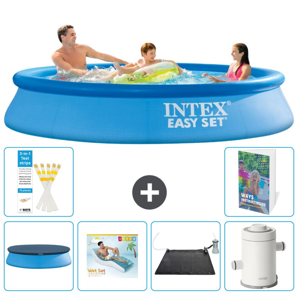 INTEX Basen Easy Set Okrągły - 305x61 cm - 7-częściowy S70