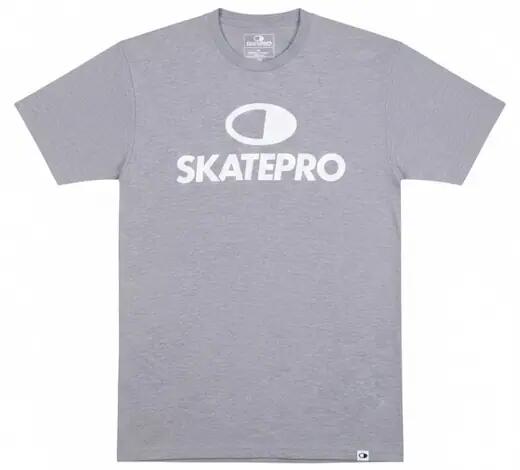 Odzież T-shirts unisex SkatePro Koszulka - M - Heather Grey