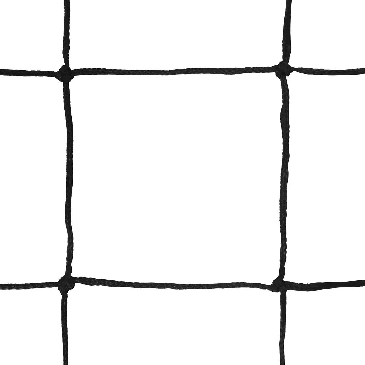 Para siatki do piłki nożnej 11-osobowej trapezowe PE plecione 3mm pojedyncza sia