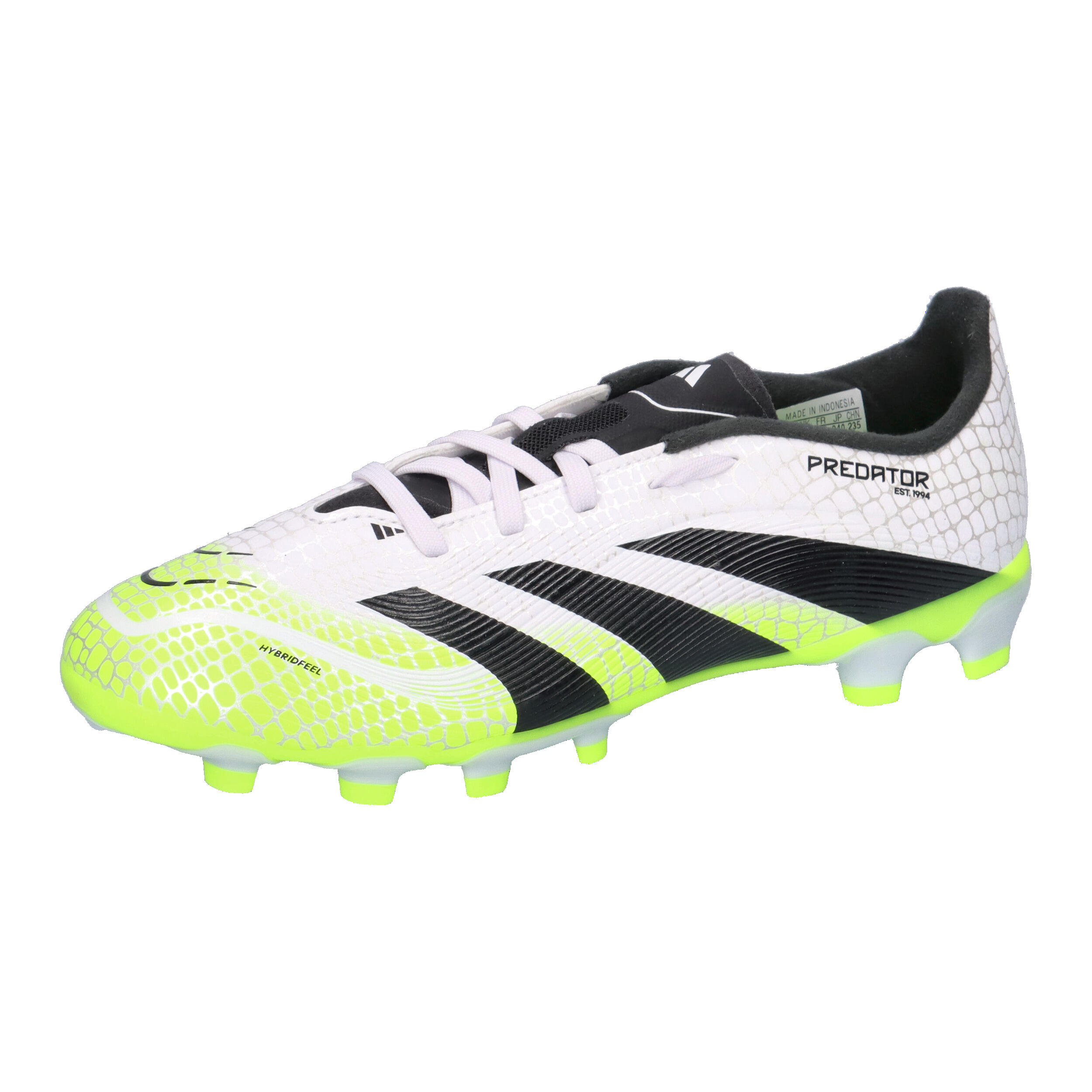 Buty piłkarskie Adidas Predator League dla dzieci, białe